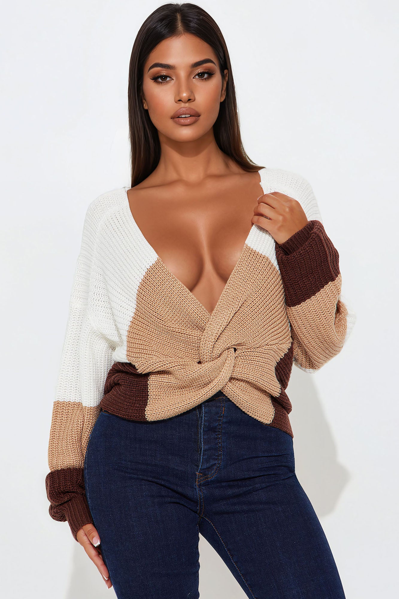 Just A Little Twisted Sweater