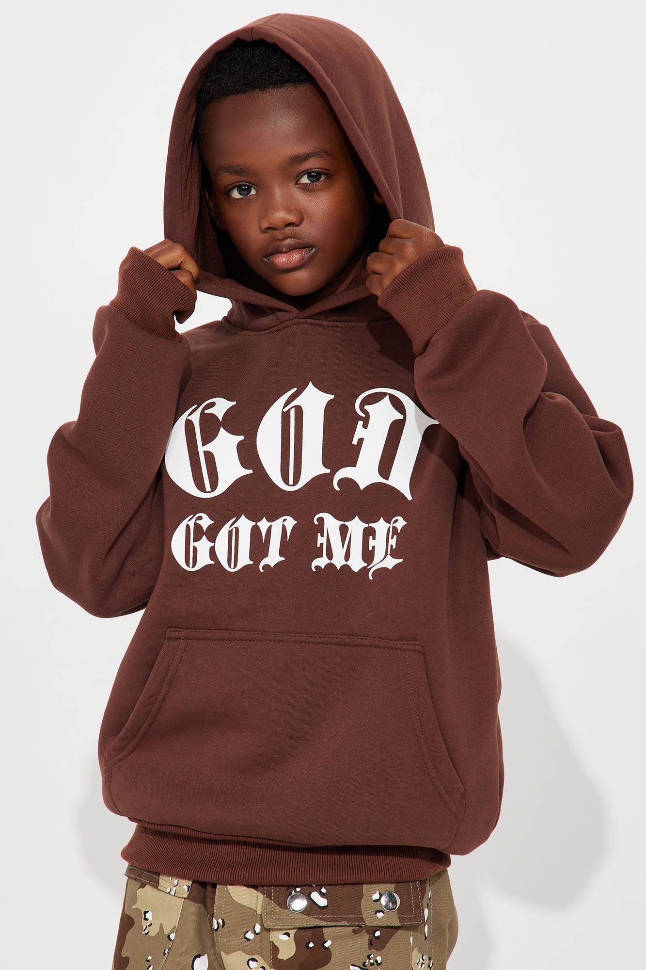 Mini God Got Me Hoodie