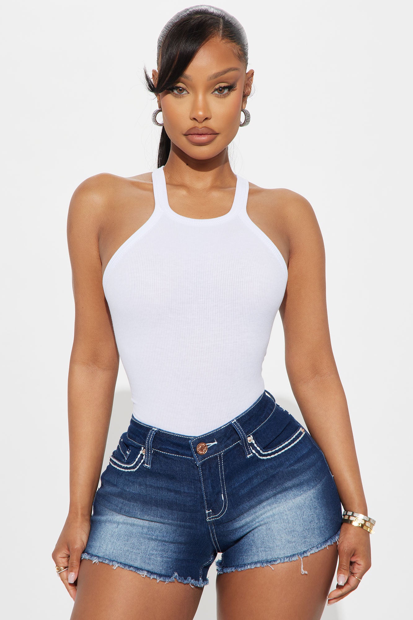 Miranda High Neck Tank