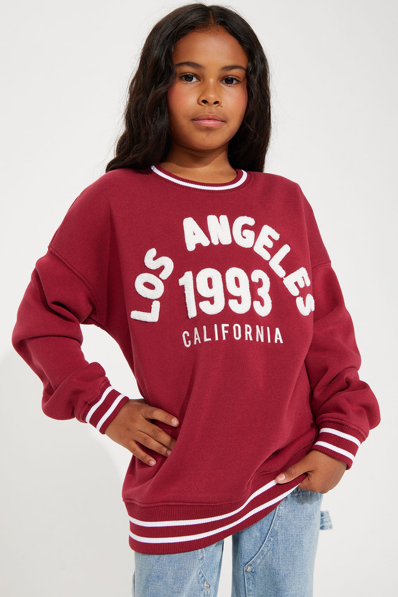 Mini Los Angeles Love Oversized Sweatshirt