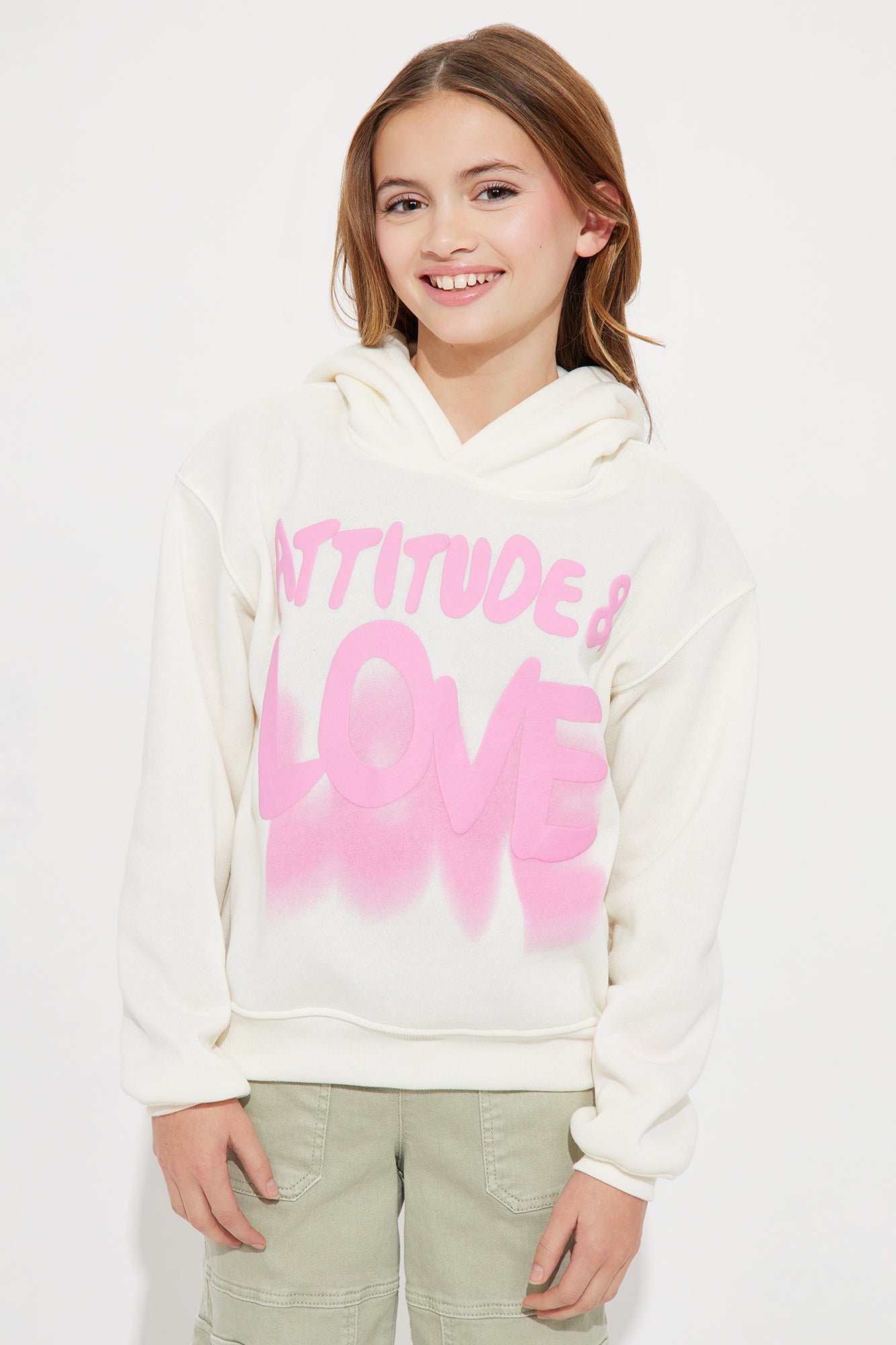 Mini Attitude and Love Hoodie