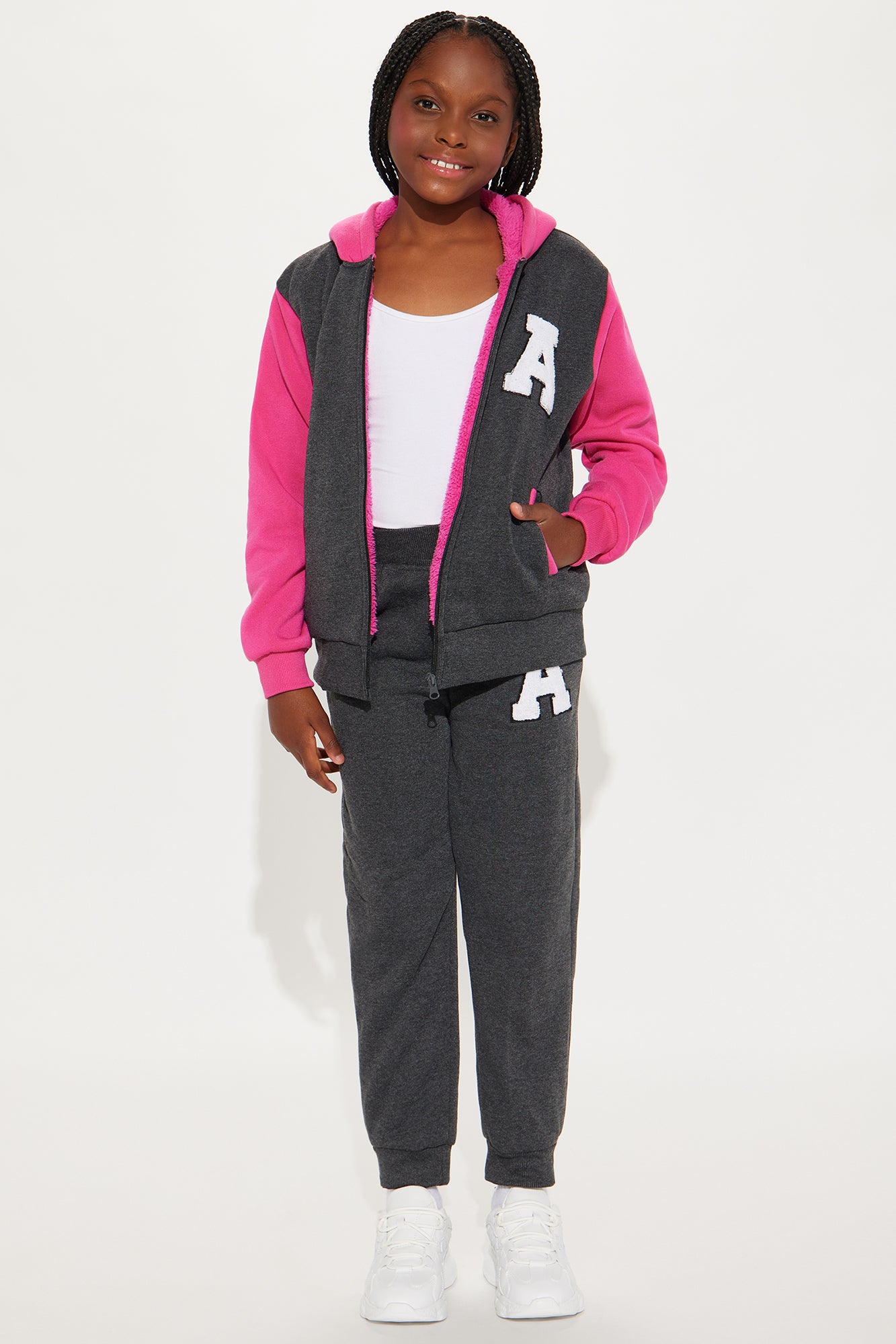 Mini Lil Ridah Fleece Pant Set