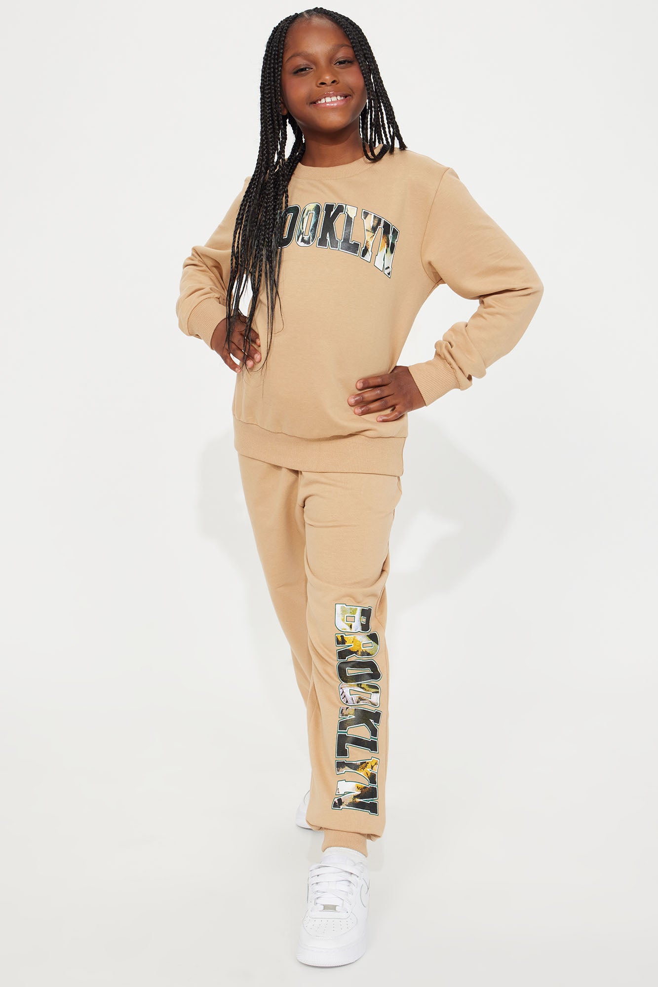 Mini Brooklyn Crew Pant Set