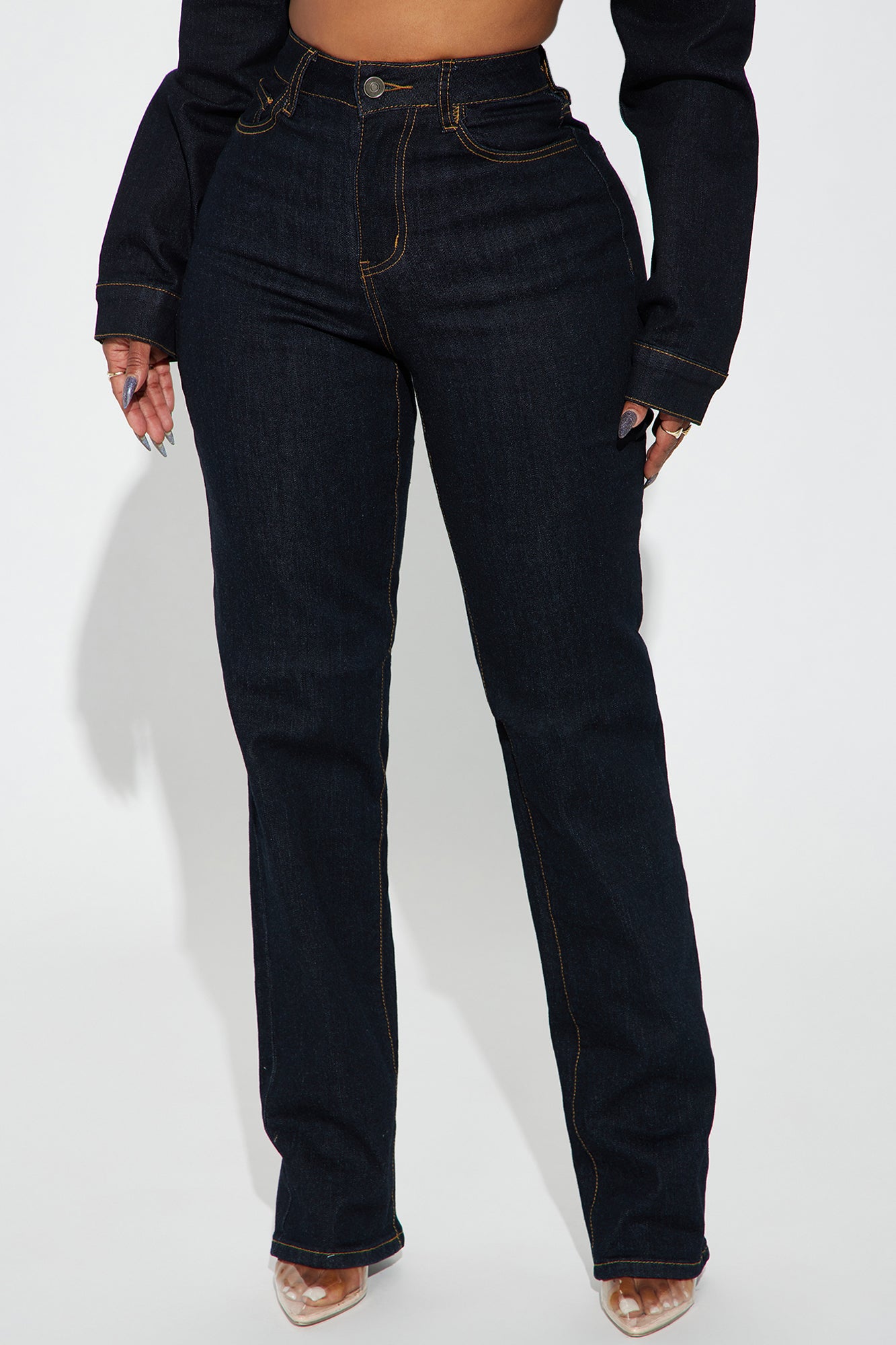 Pinegrove Stretch Straight Leg Jeans