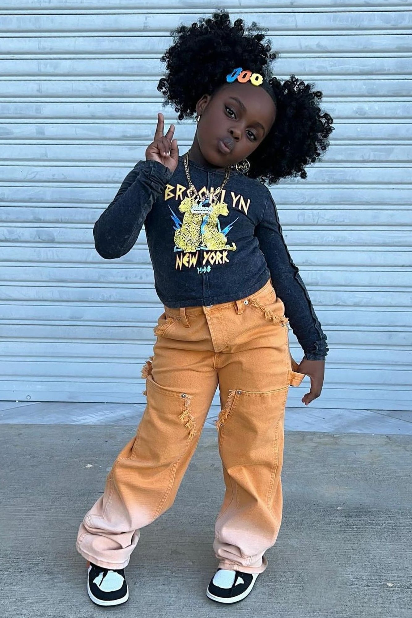 Mini Brooklyn New York Animal Tee