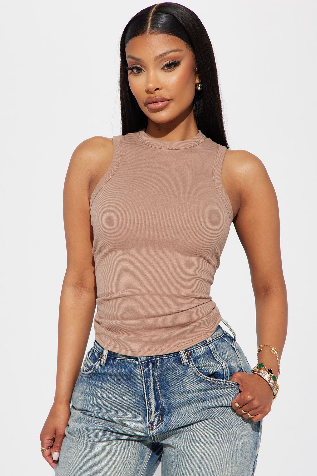 Lily Ribbed Tank
