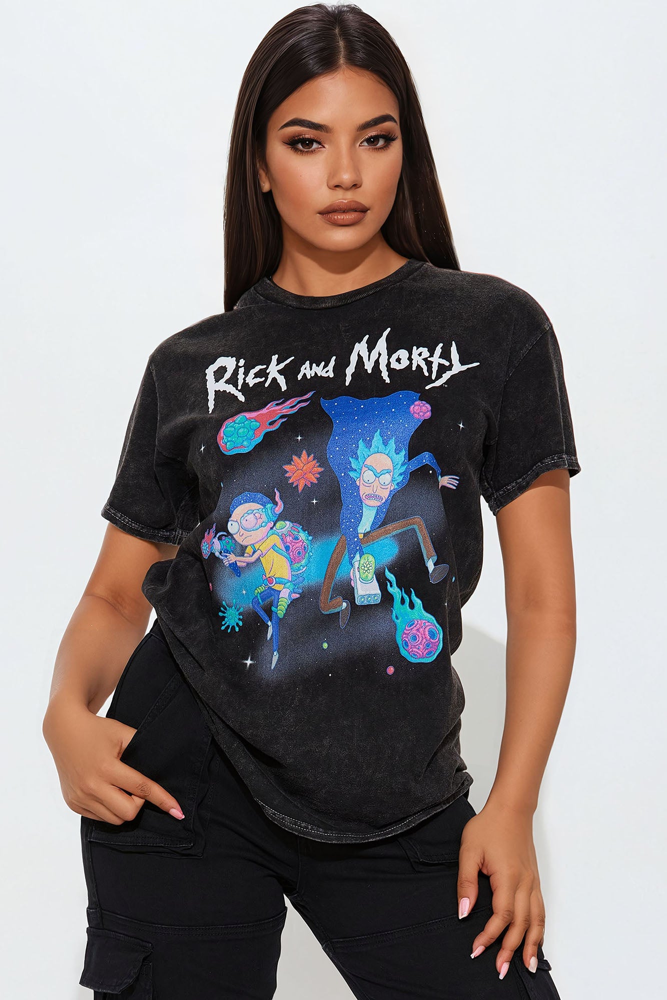 Rick And Morty Washed Tee