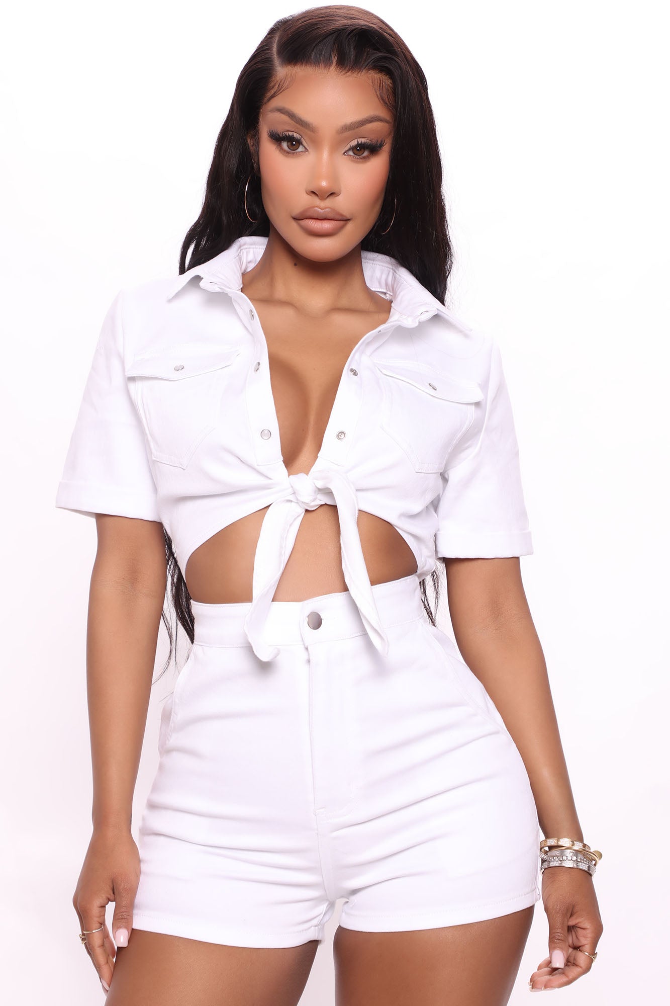 Desert Heart Denim Romper