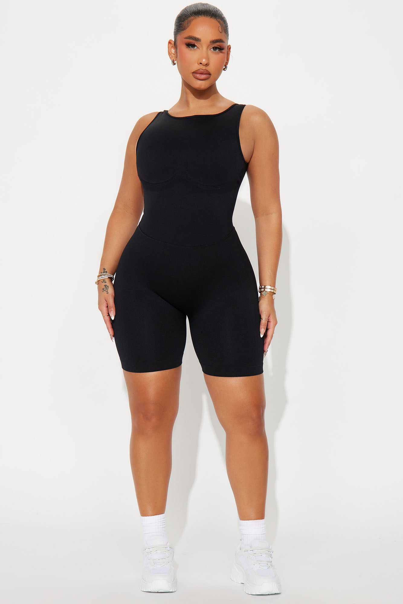 Stay Grounded Active Romper