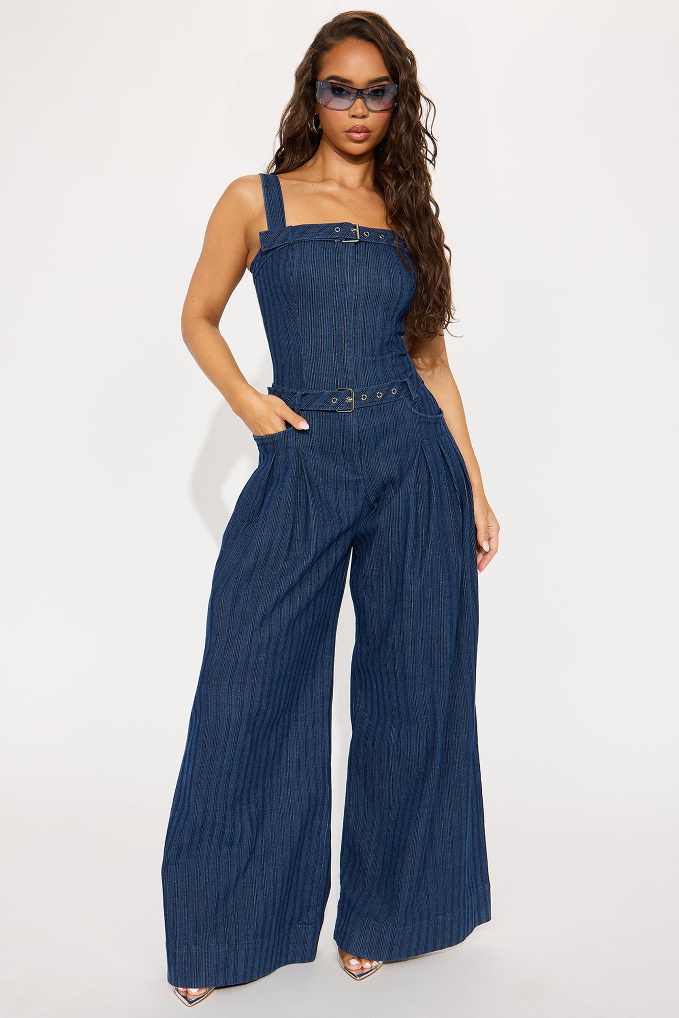 Aubrey Denim Jumpsuit