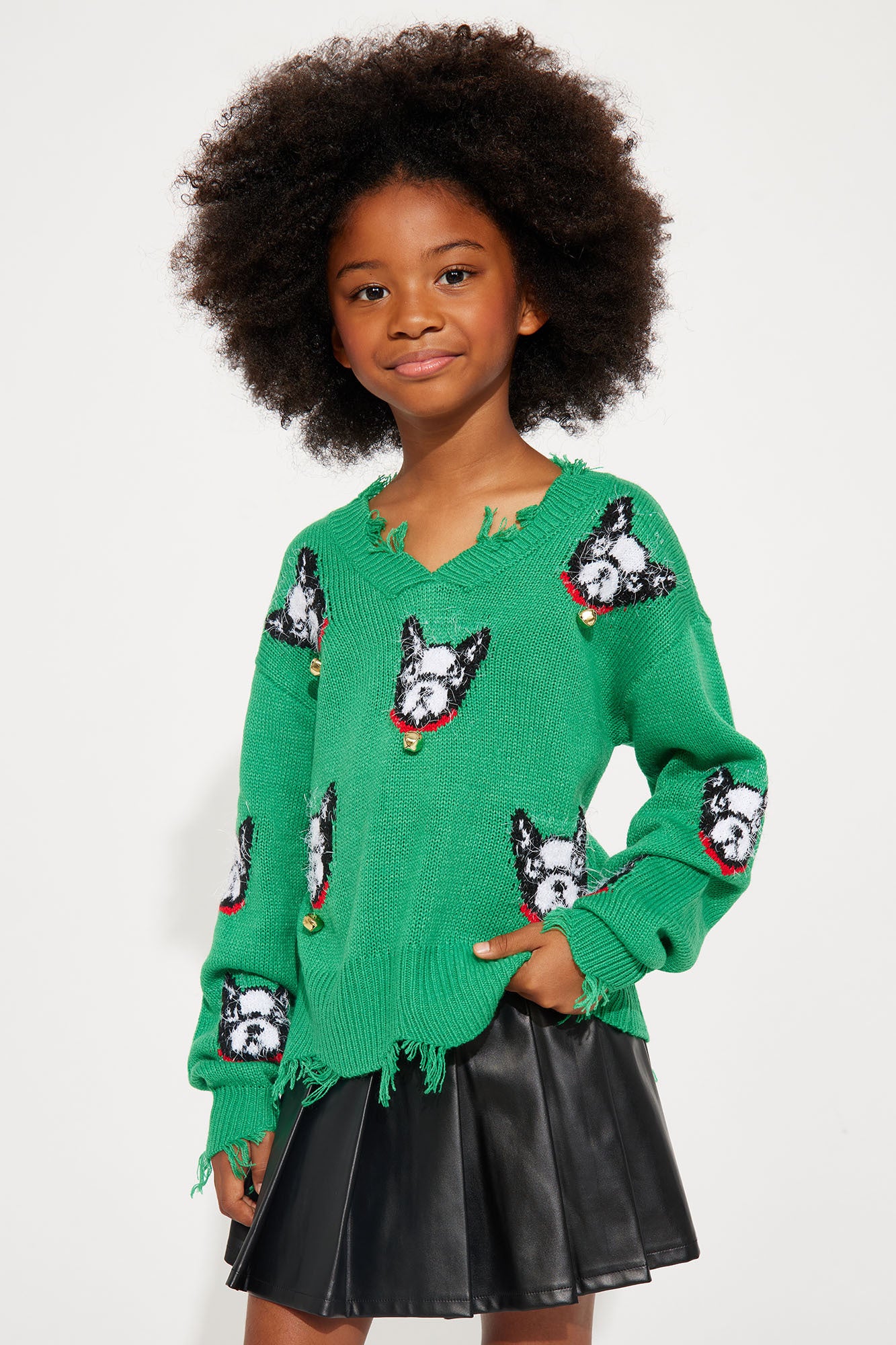 Mini Jingle Pup Bell Sweater