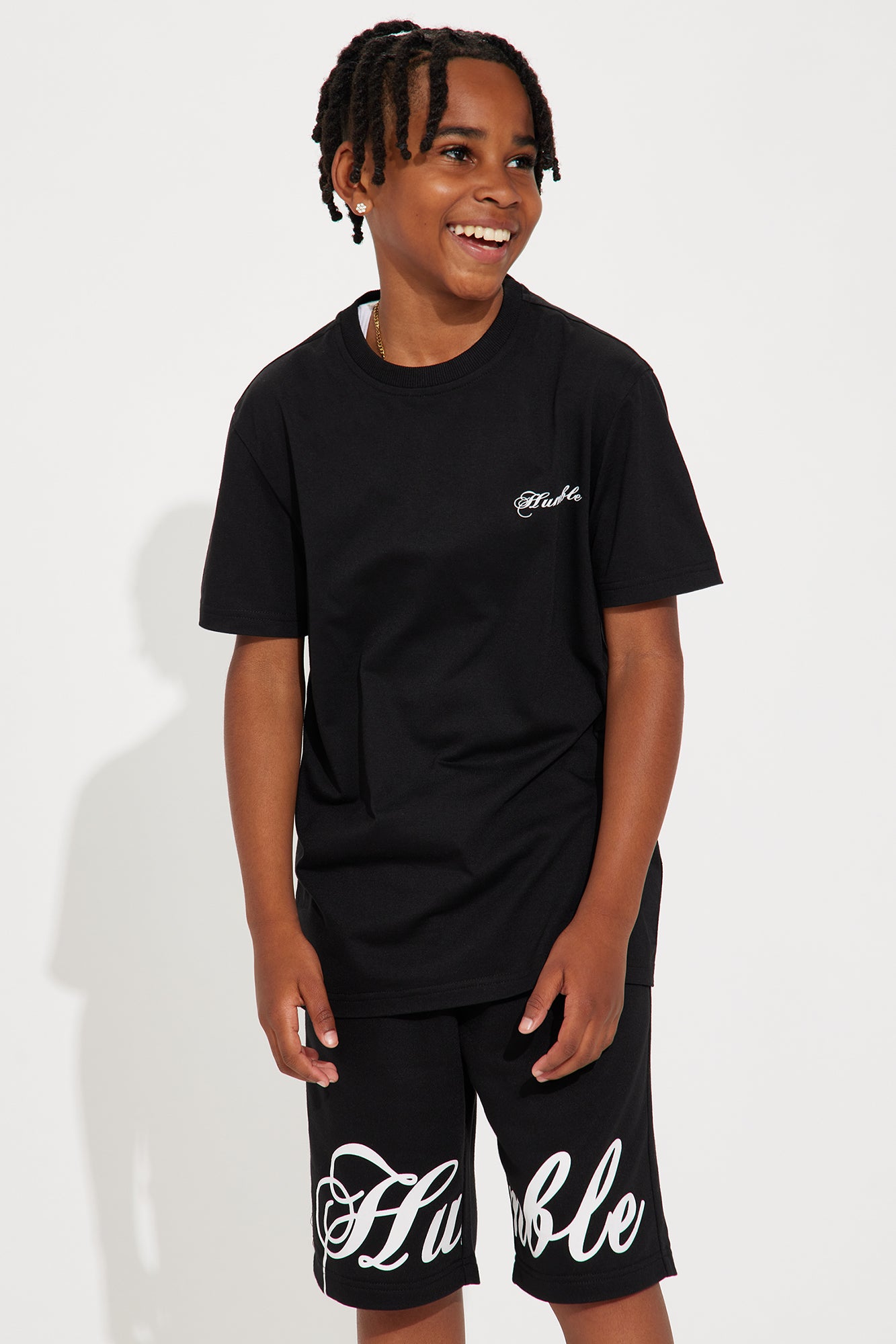 Mini Staying Humble Short Set
