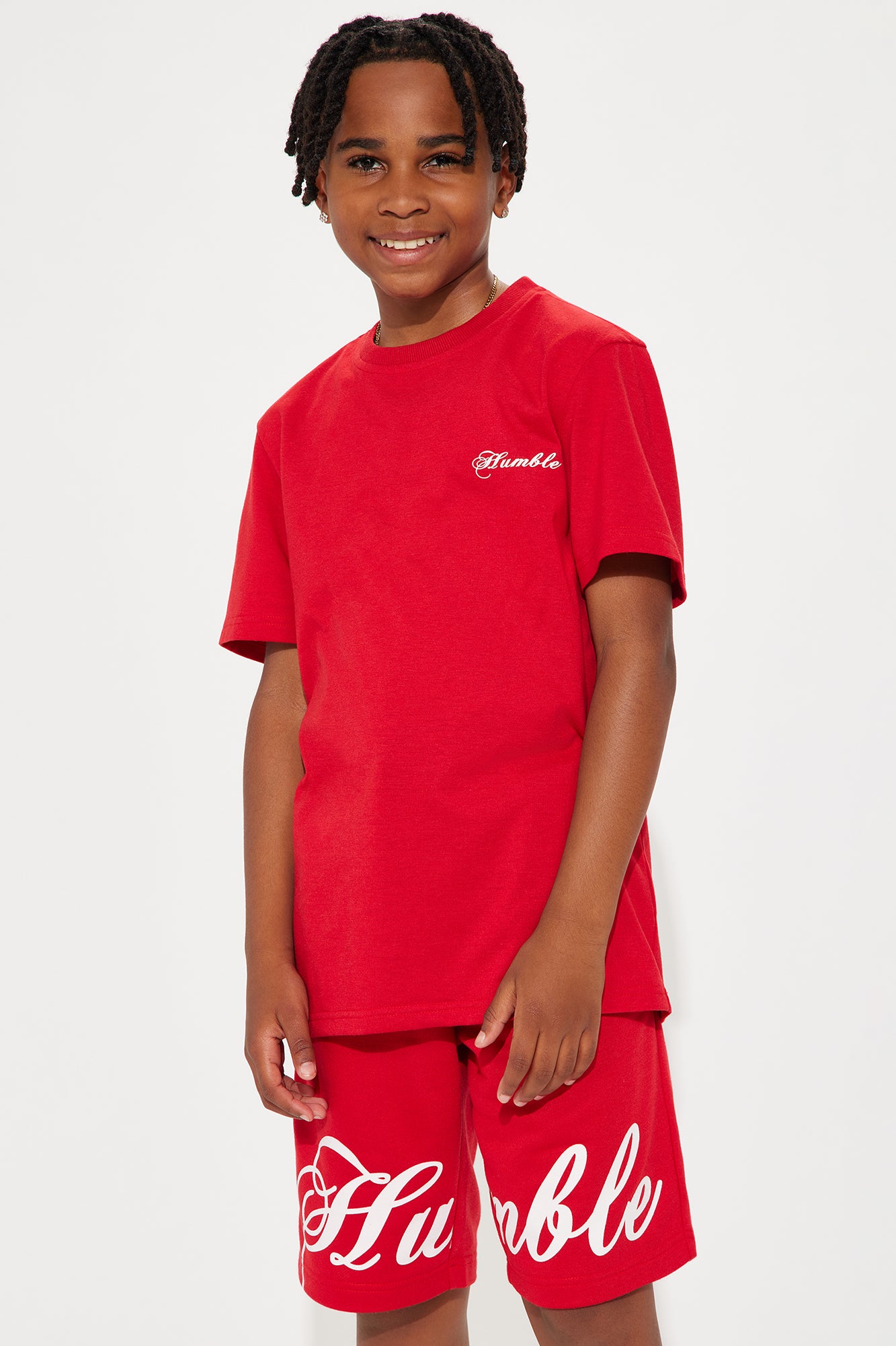 Mini Staying Humble Short Set