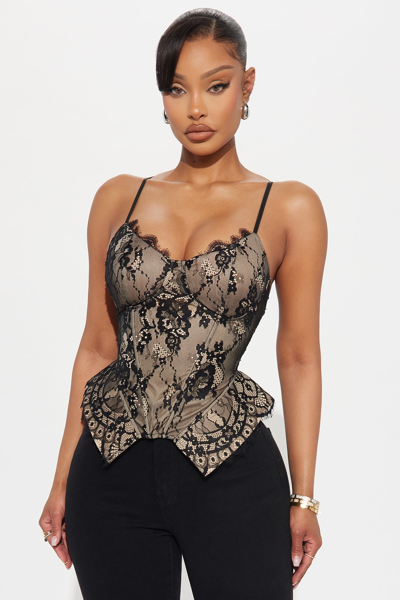 Bella Lace Corset Top