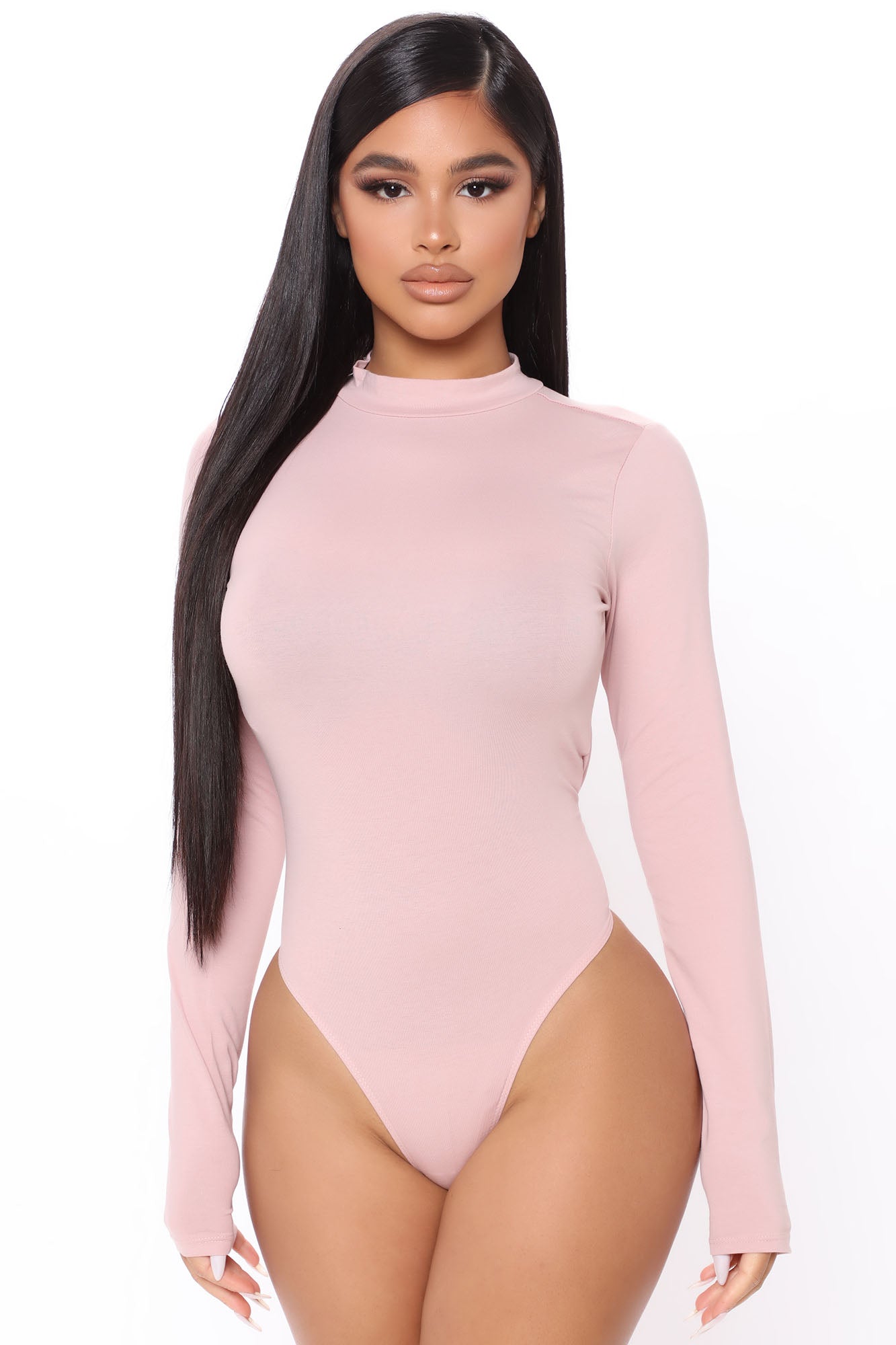 Melanie Mock Neck Bodysuit