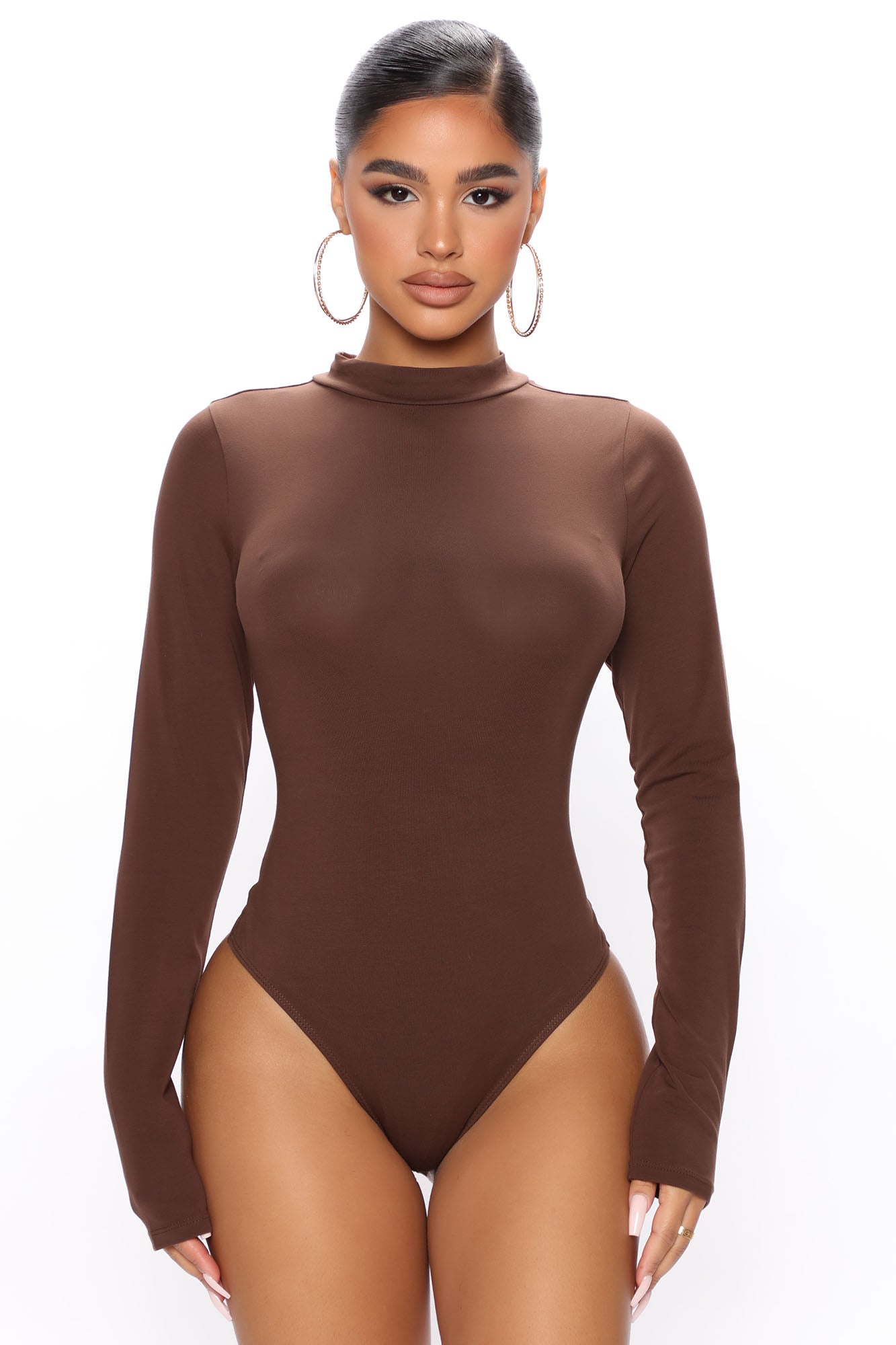 Melanie Mock Neck Bodysuit