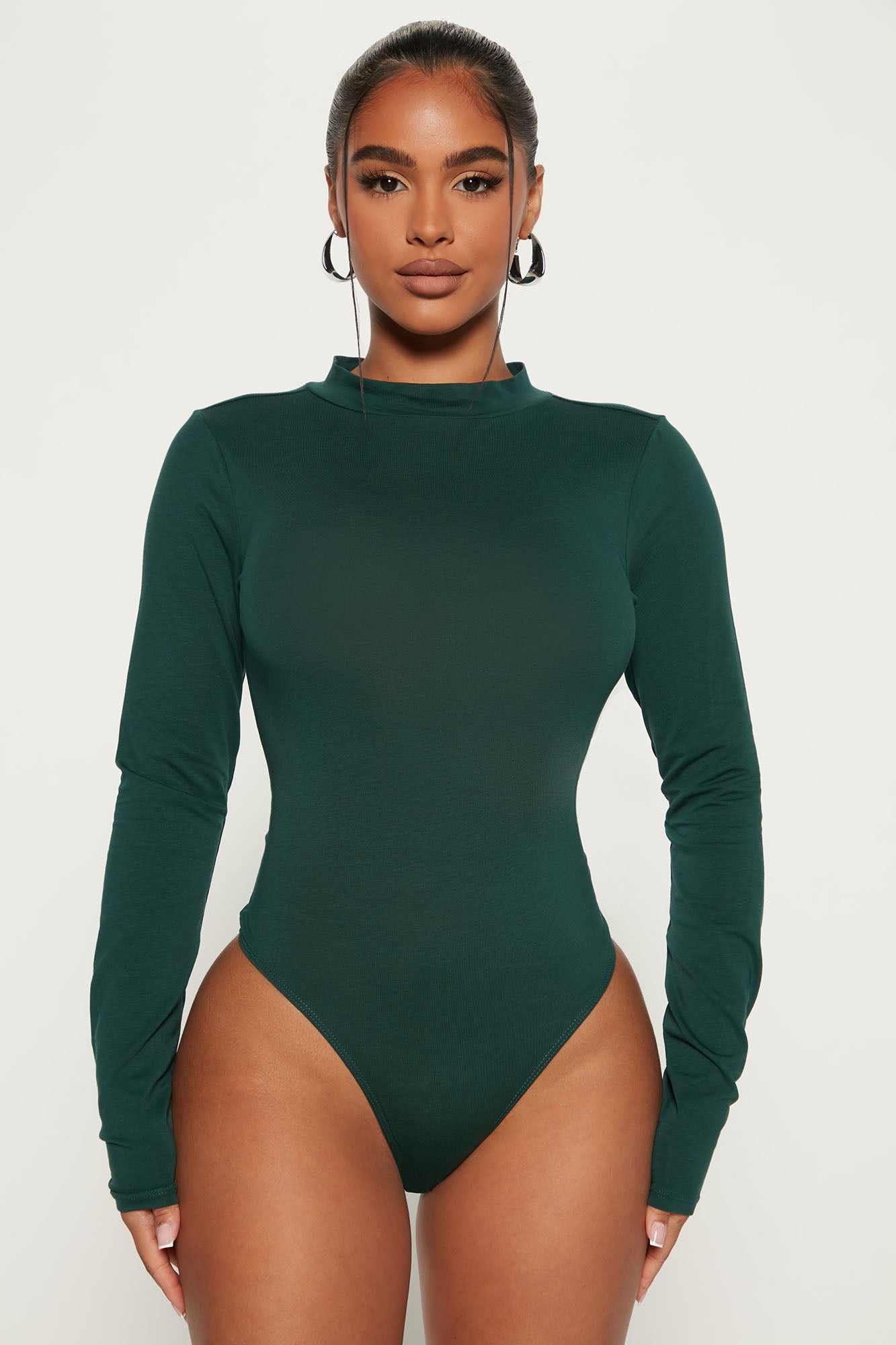 Melanie Mock Neck Bodysuit