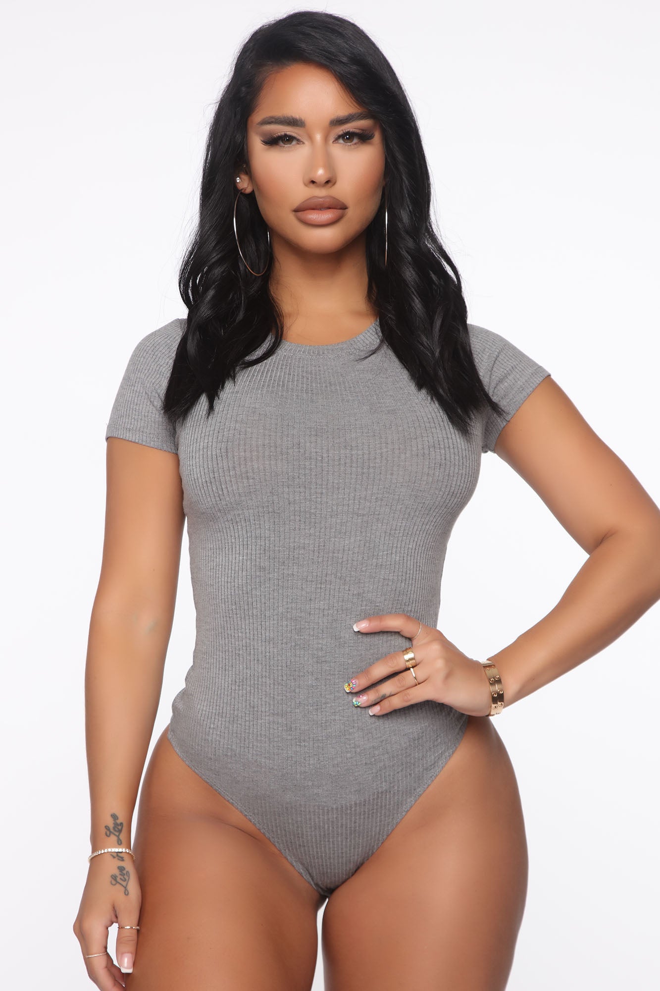 Aliza Ribbed Bodysuit