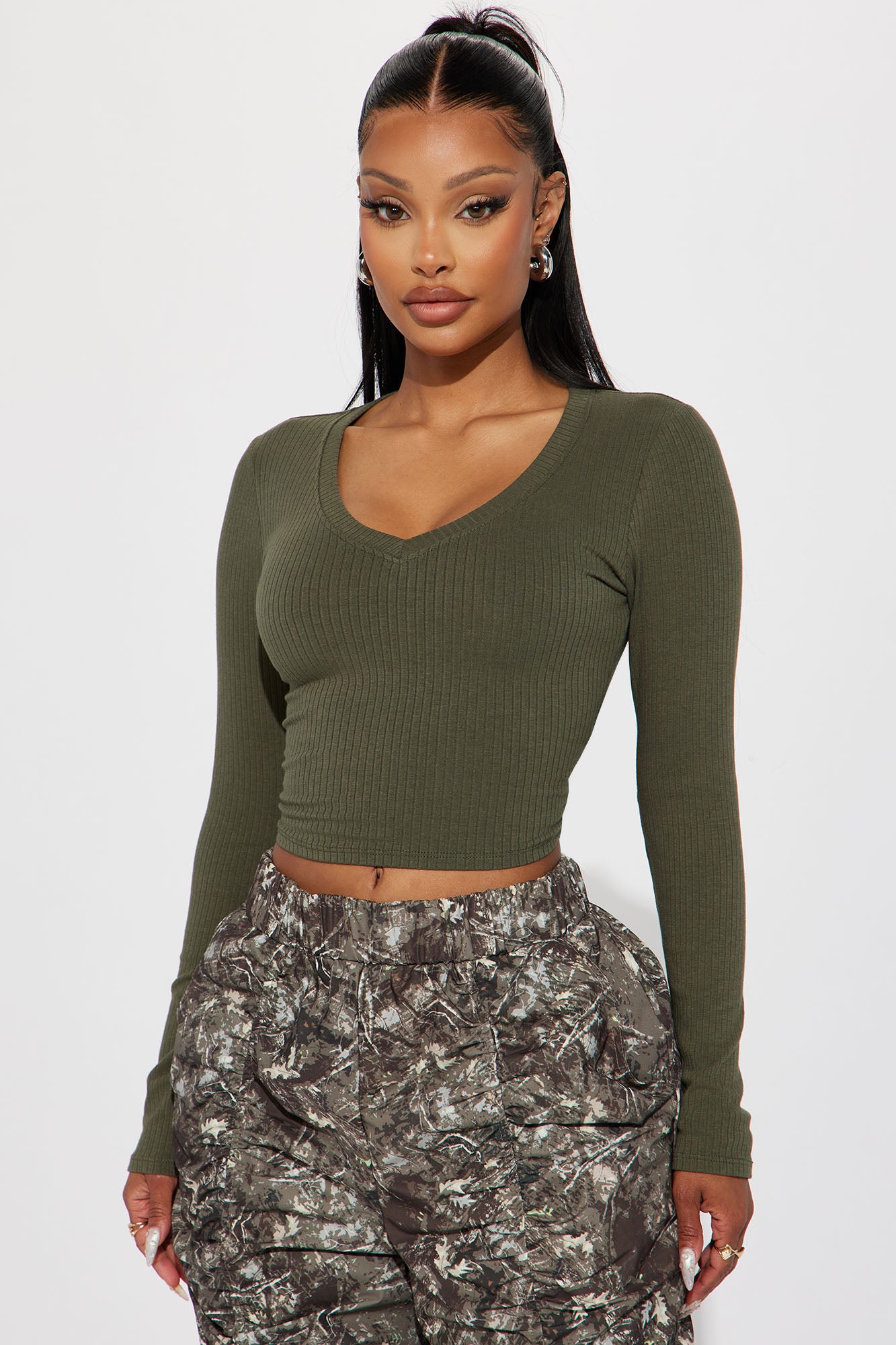 Jenni Ribbed Crop Top