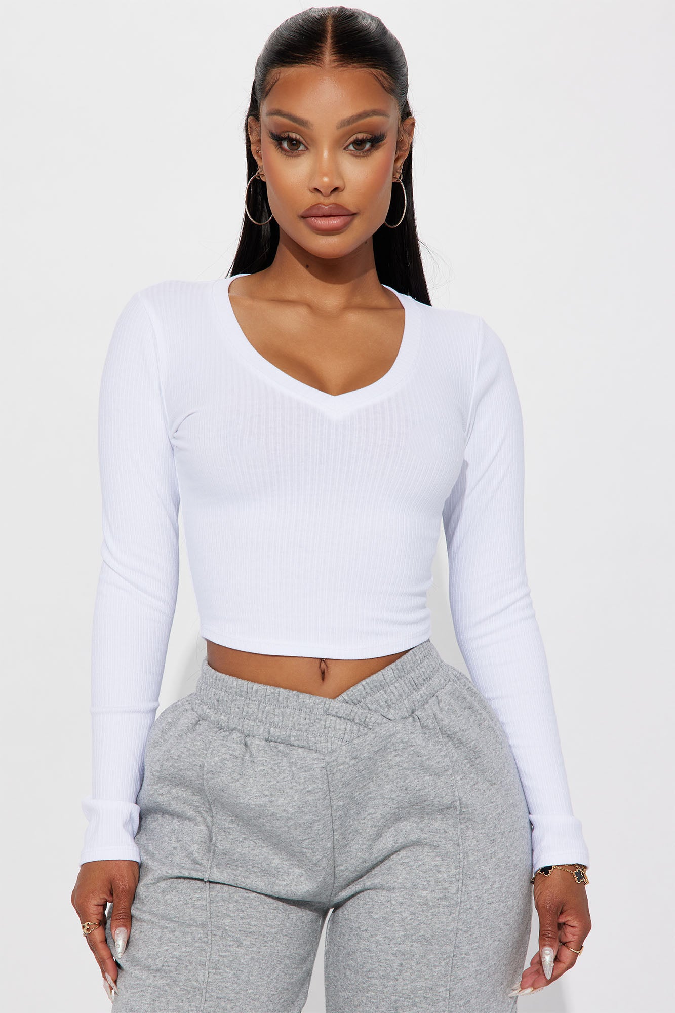 Jenni Ribbed Crop Top