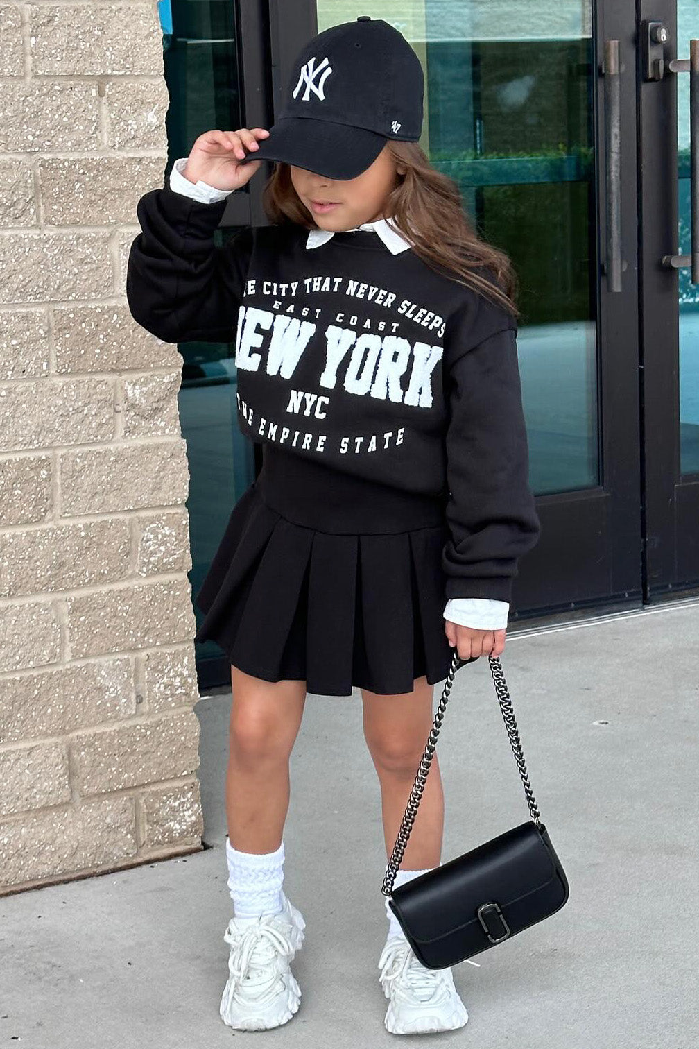 Mini Good Girl Pleated Skirt