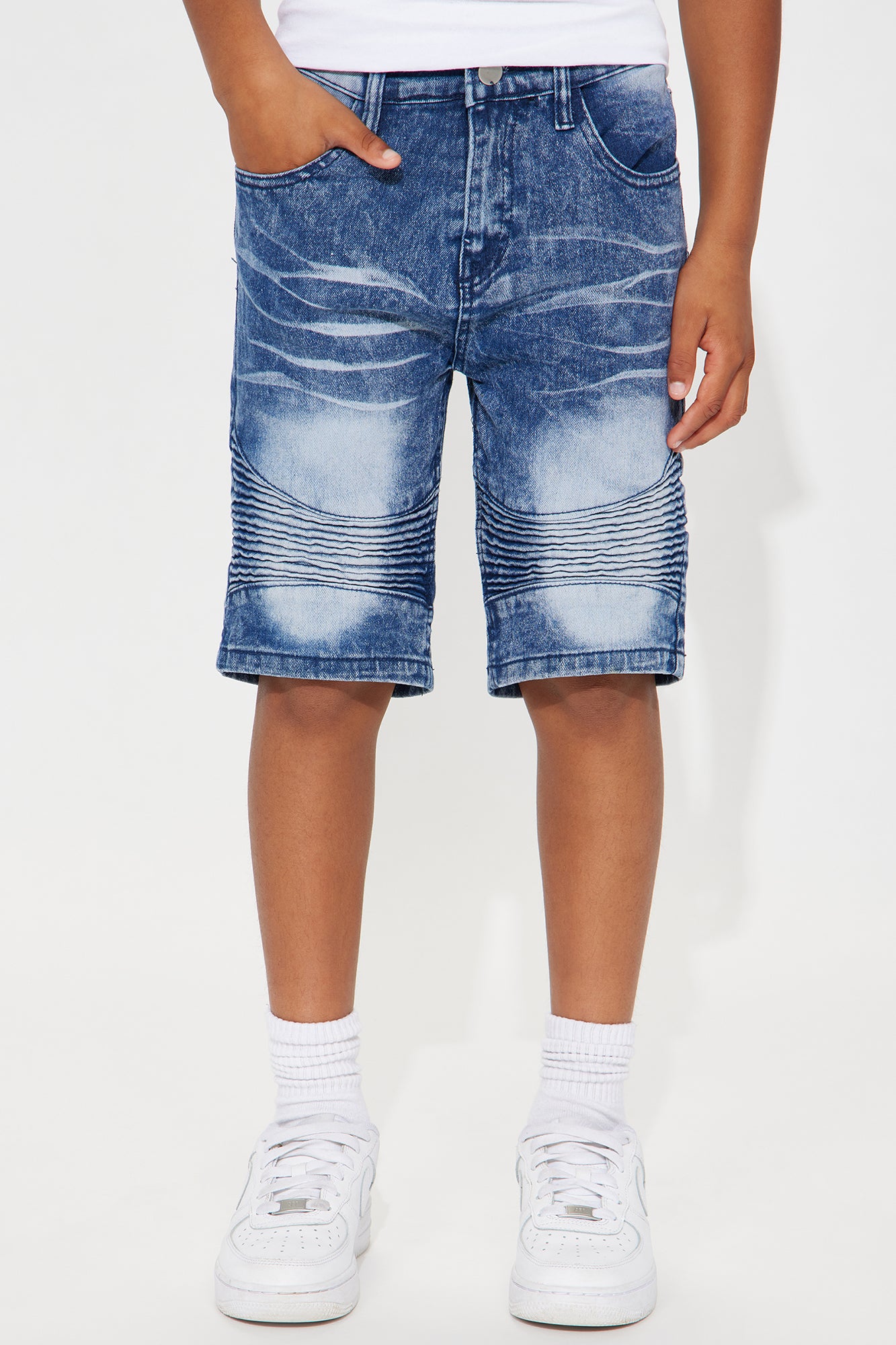 Mini Walk With Me Moto Shorts