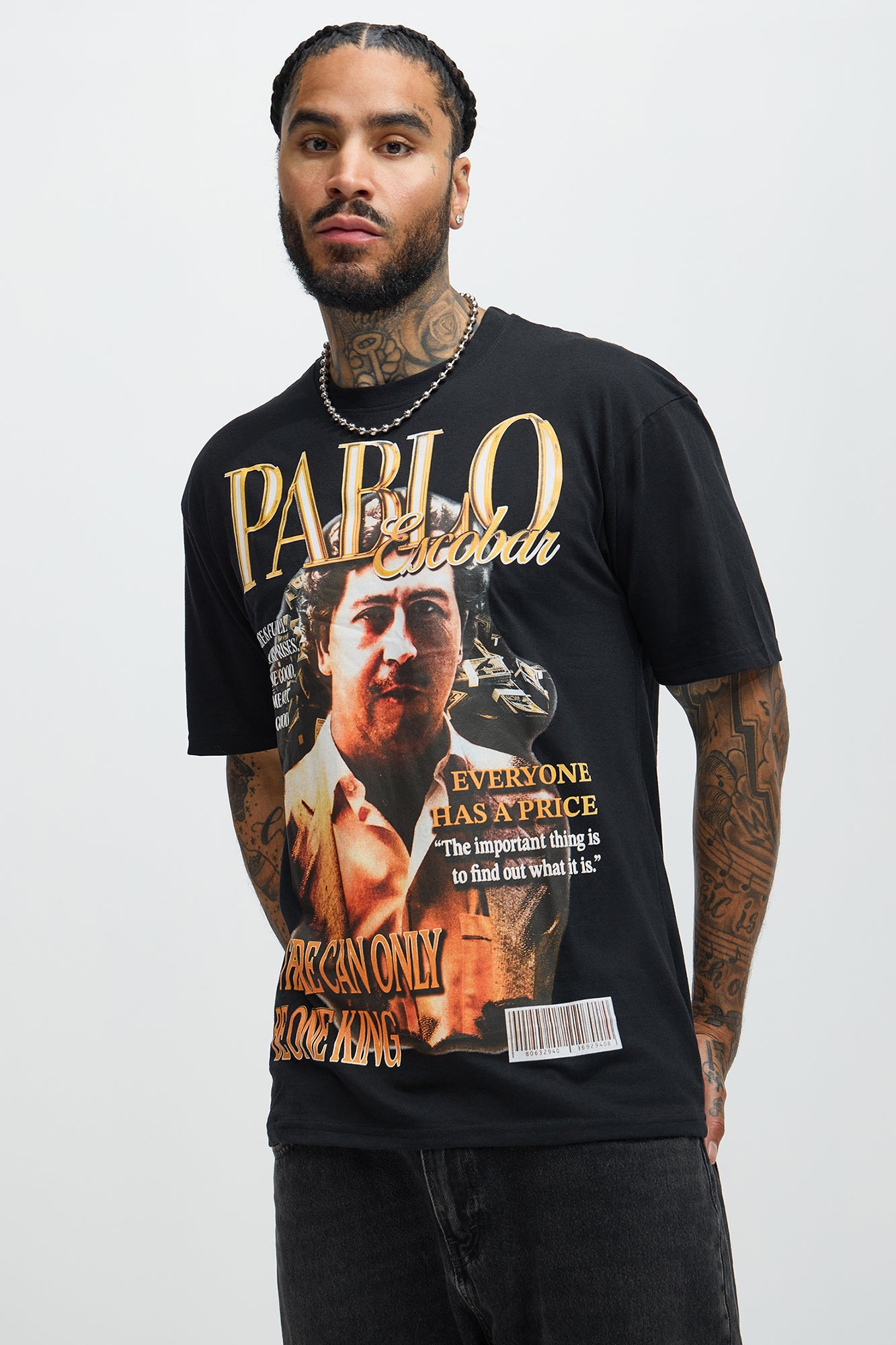 Pablo Escobar Oversized Short Sleeve Tee