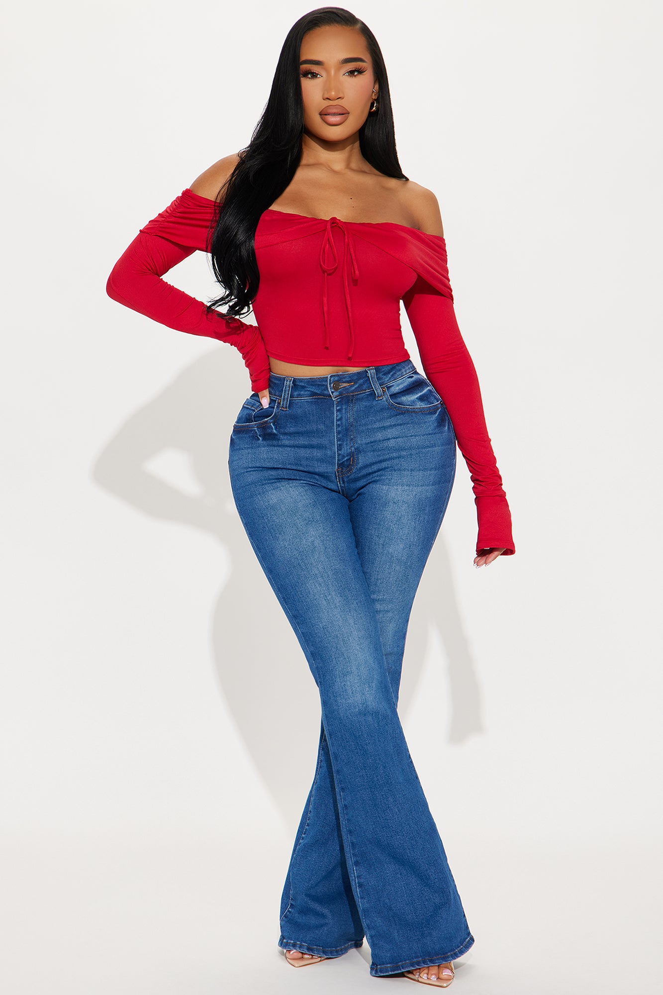 Sweet And Sexy Off Shoulder Top