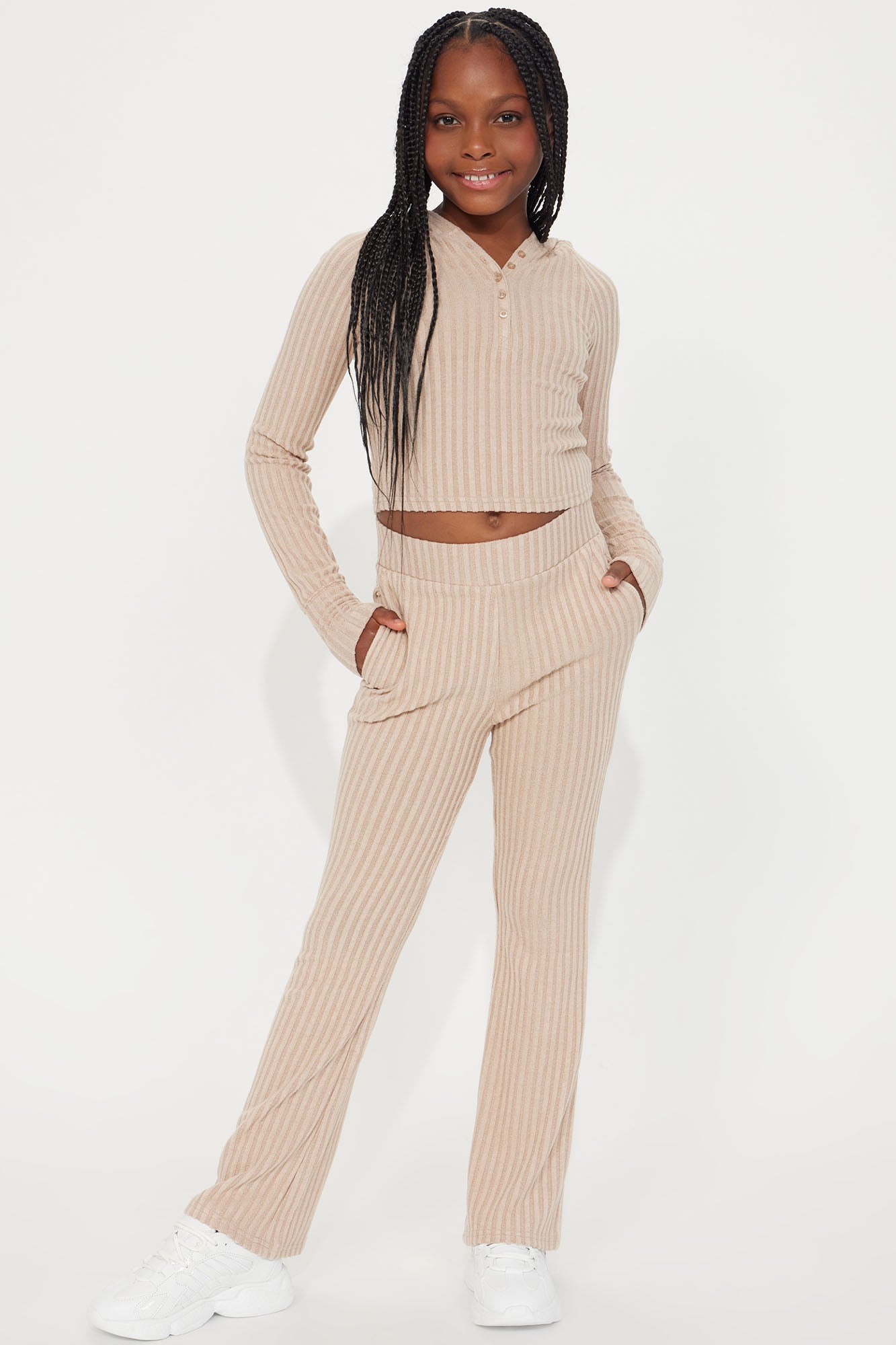 Mini Cozy Girl Pant Set