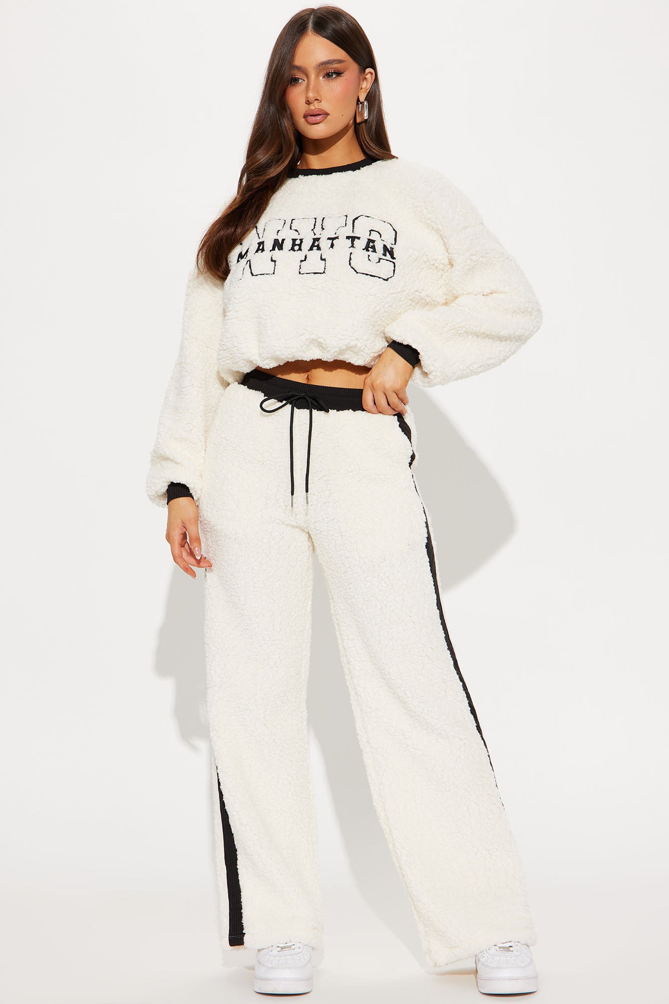 Casual Sunday Sherpa Pant Set