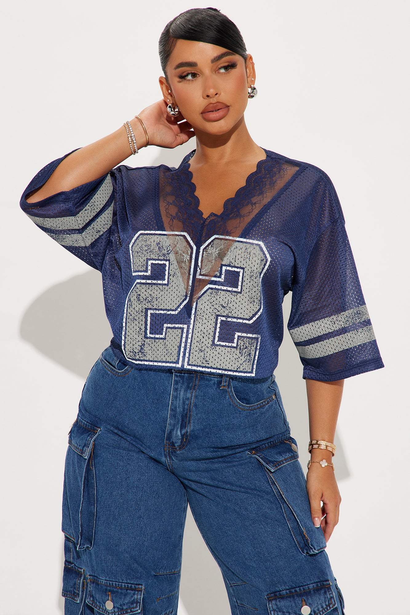 Star Player Cropped Jersey