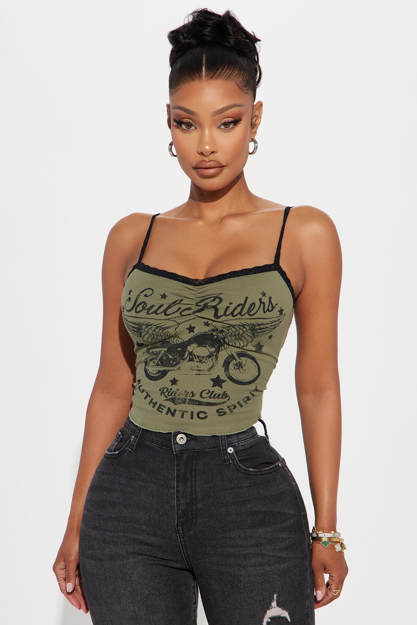 Authentic Lacey Graphic Top