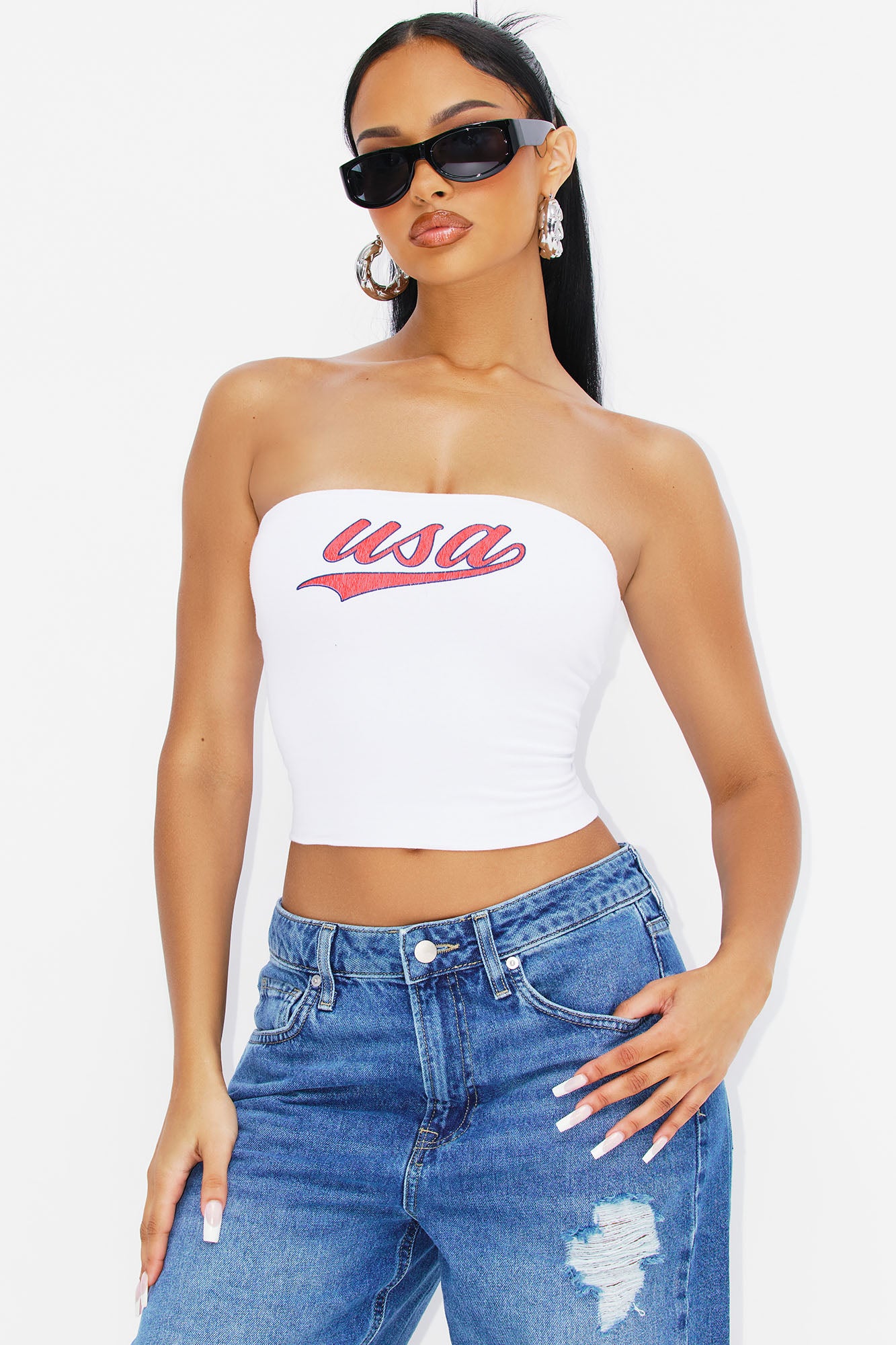 USA Babe Tube Top
