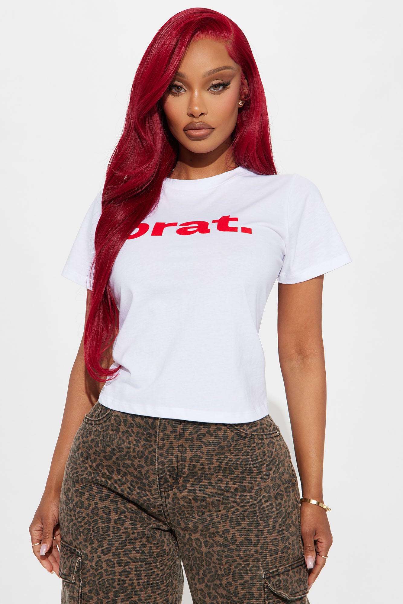 Brat Crew Neck Tee