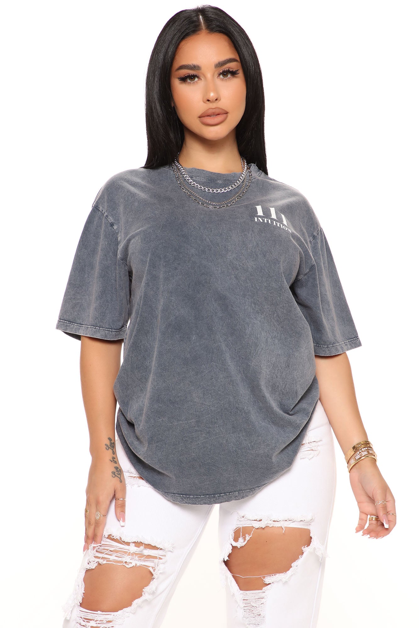 111 Angel Number Tunic Top