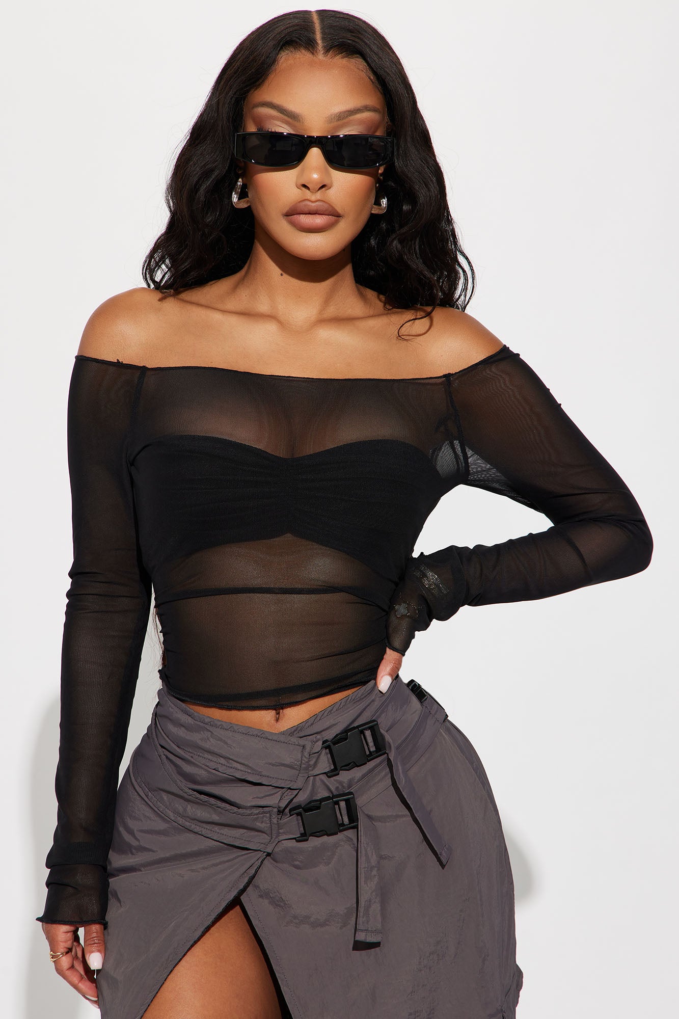 Never Ending Mesh Top