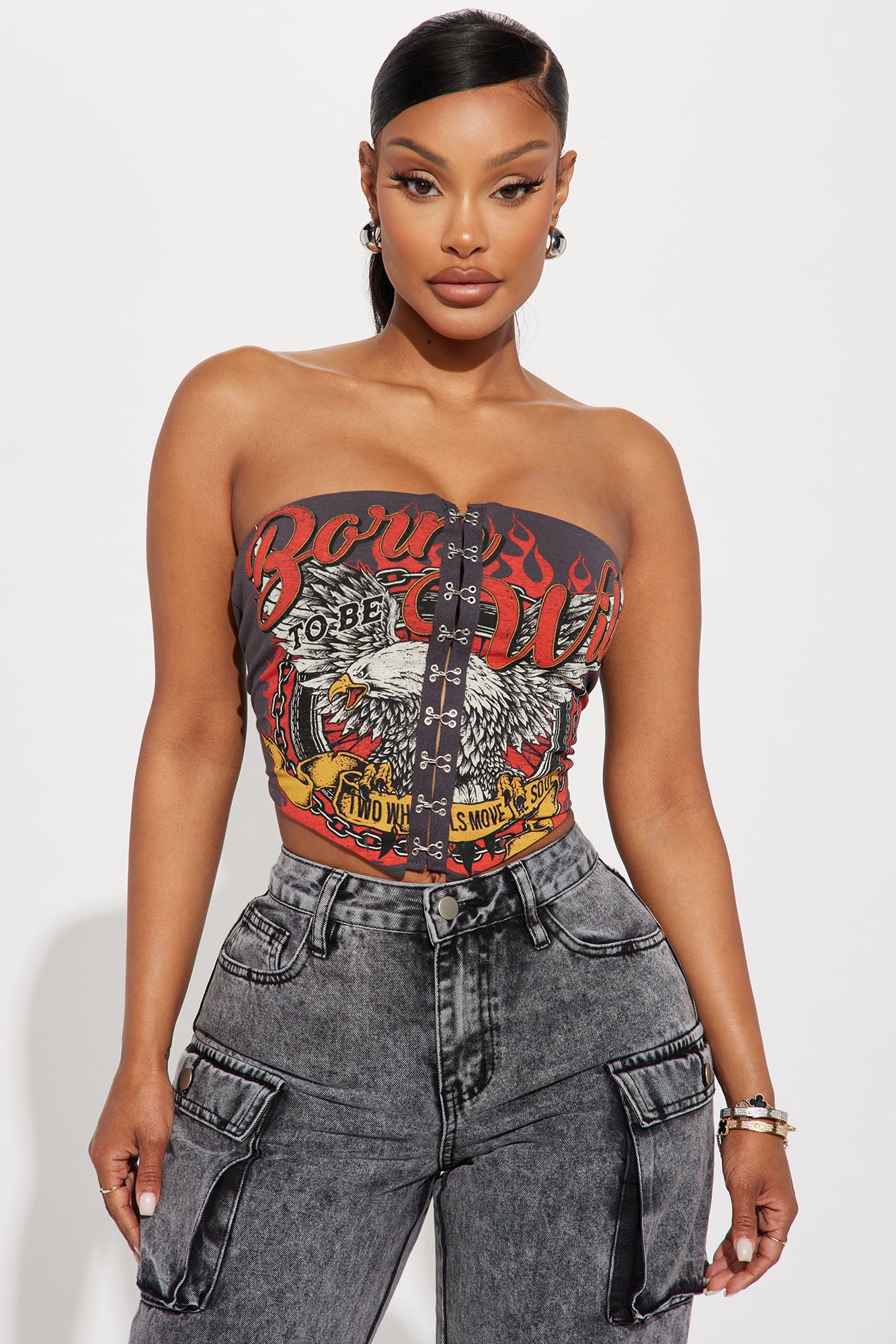 Born To Rock Corset Top