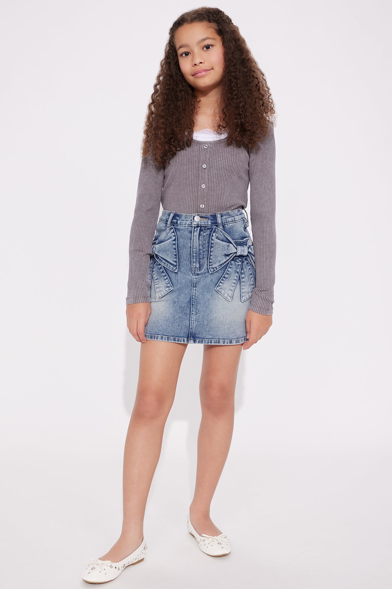 Mini Teresa Bow Skirt