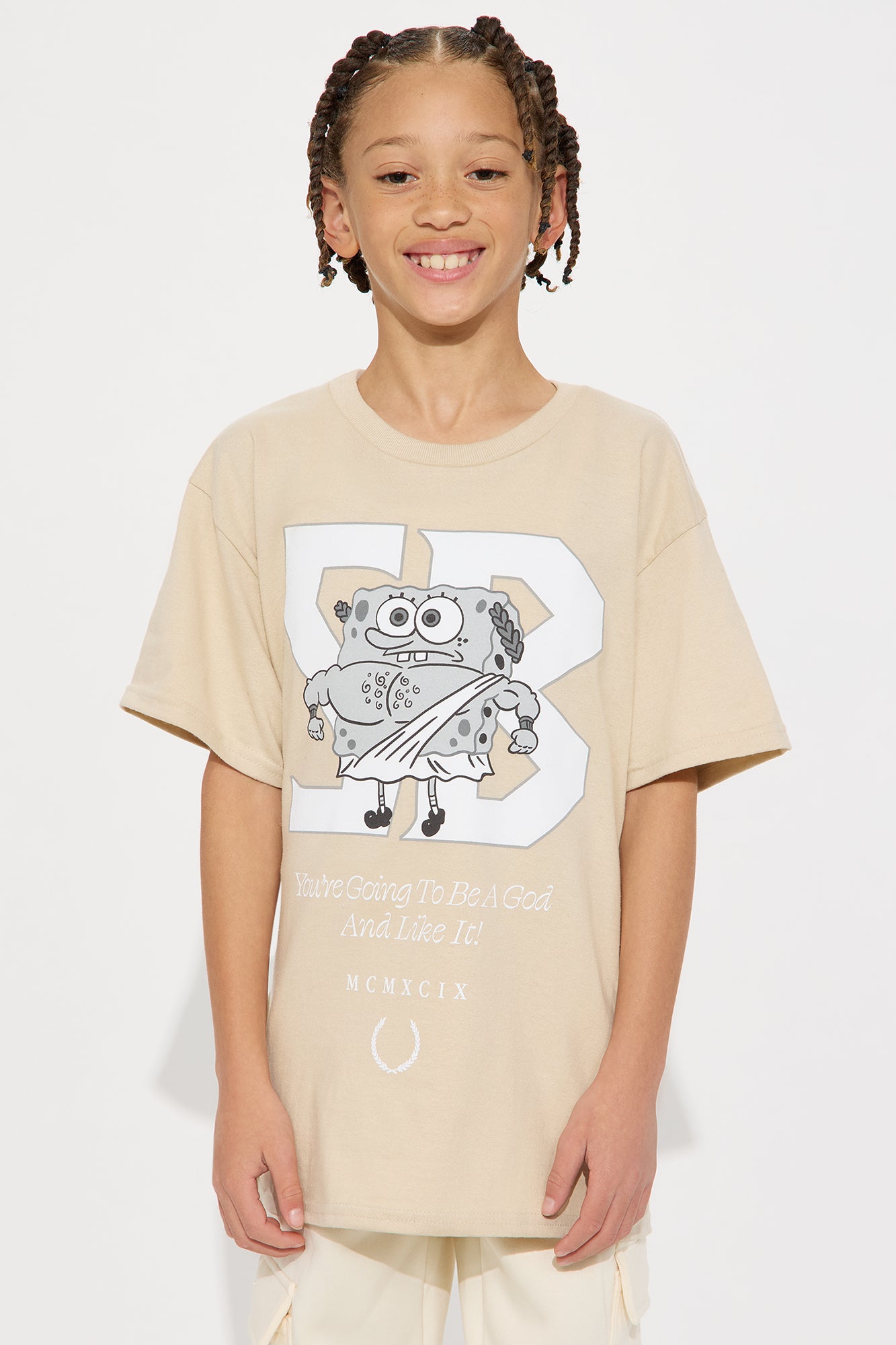 Mini Spongebob Roman Empire Tee
