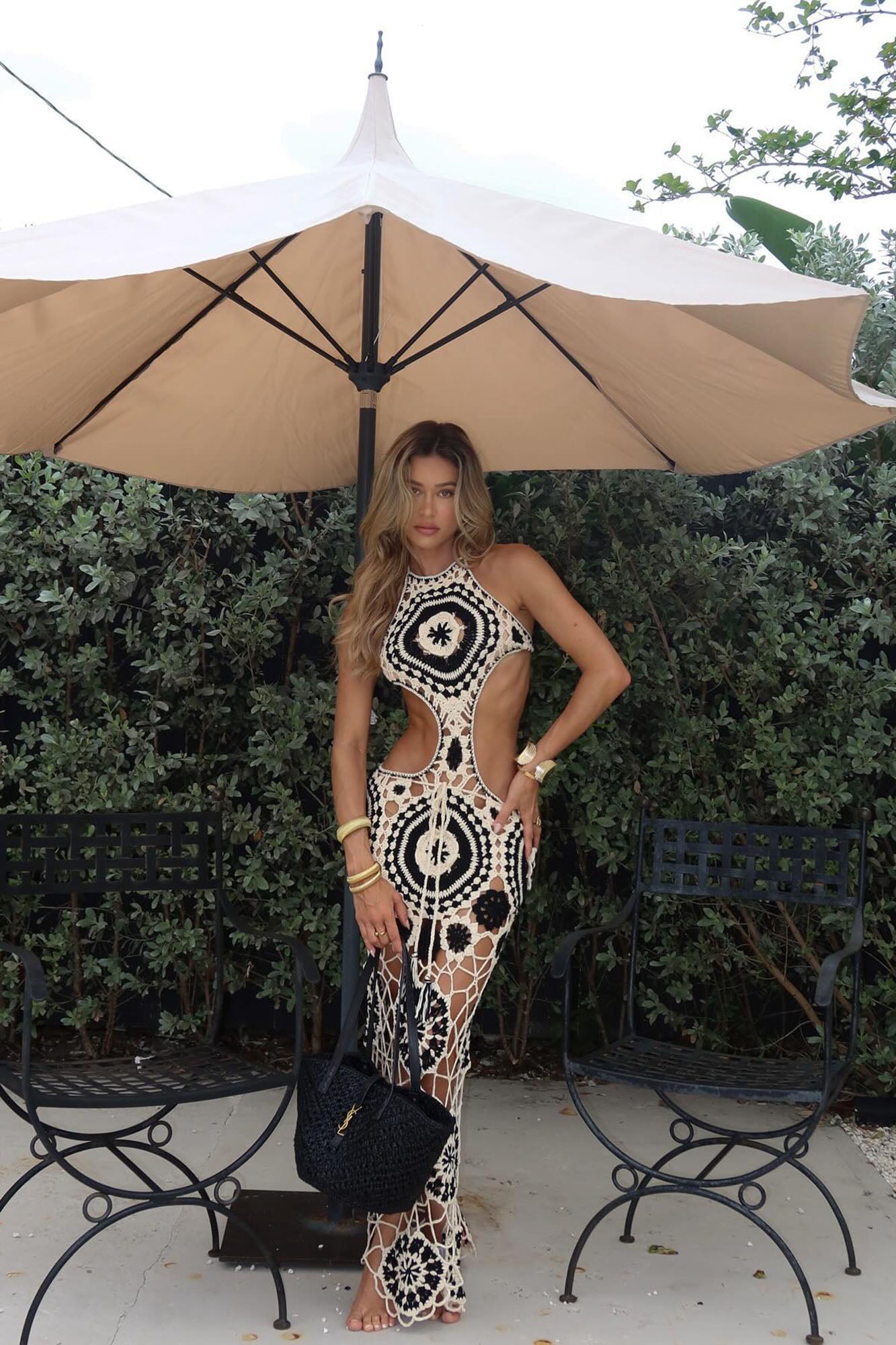 Lolita Crochet Maxi Dress