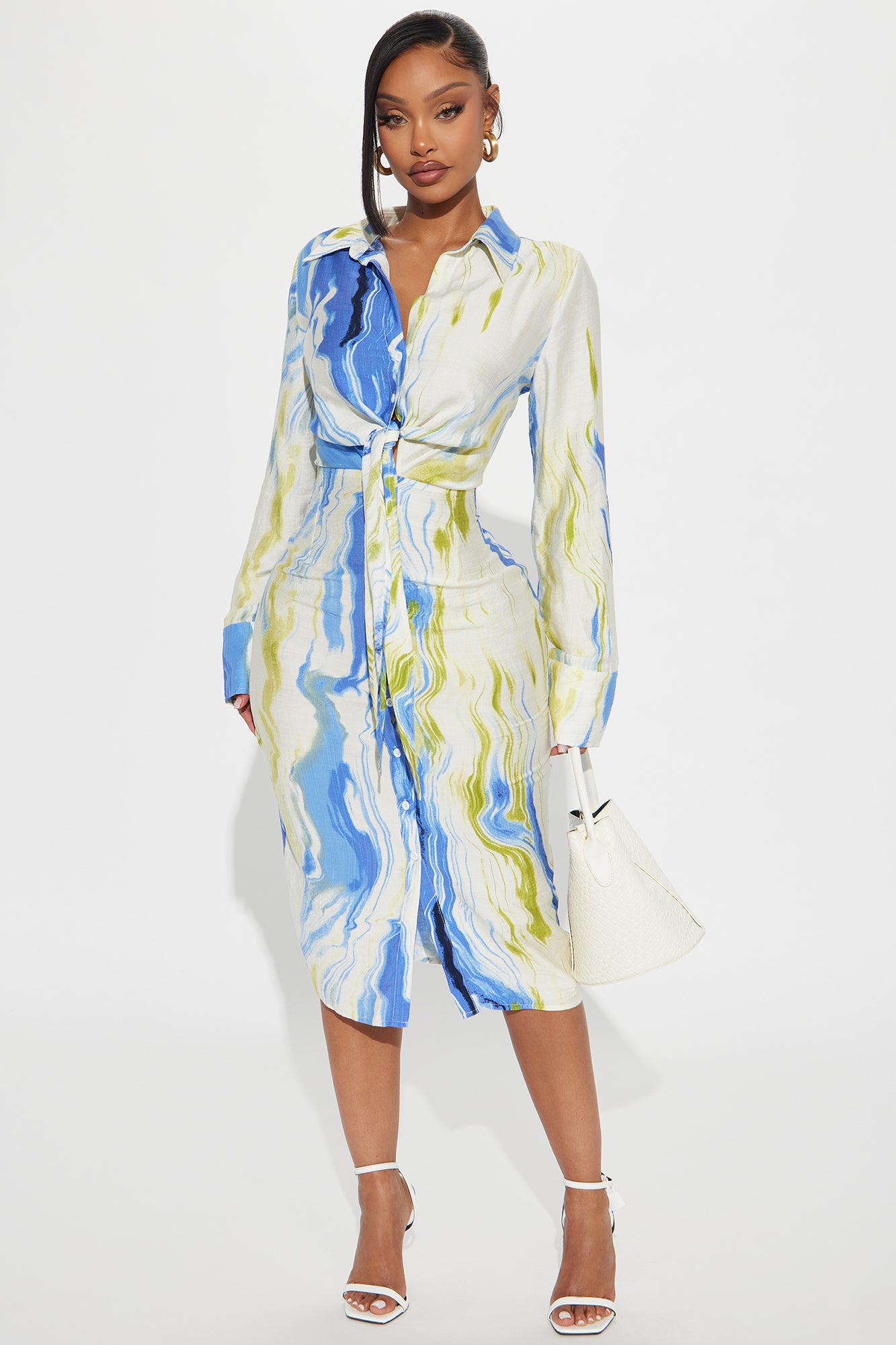 See The Vision Midi Shirt Dress