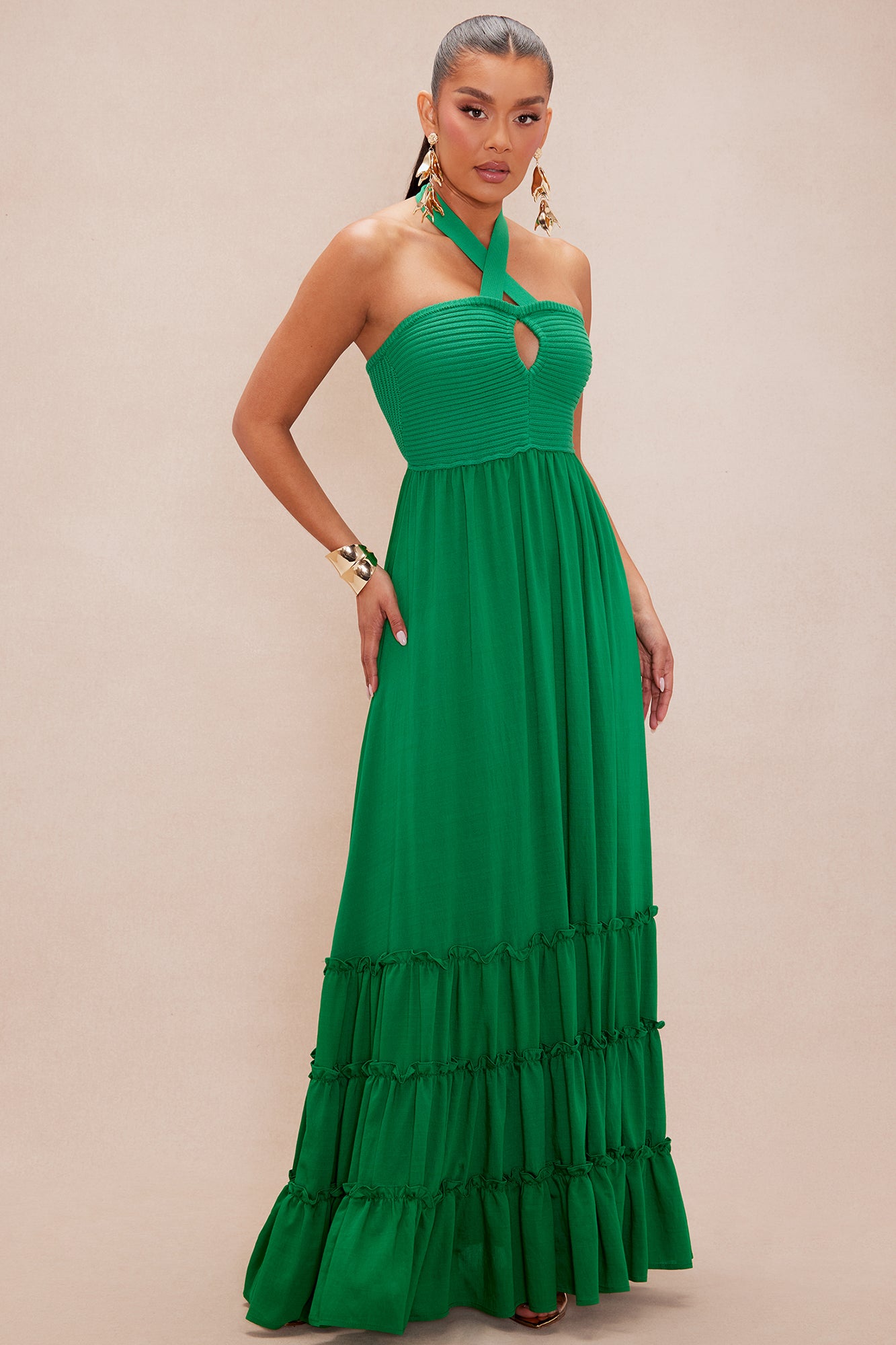 Emma Halter Maxi Dress