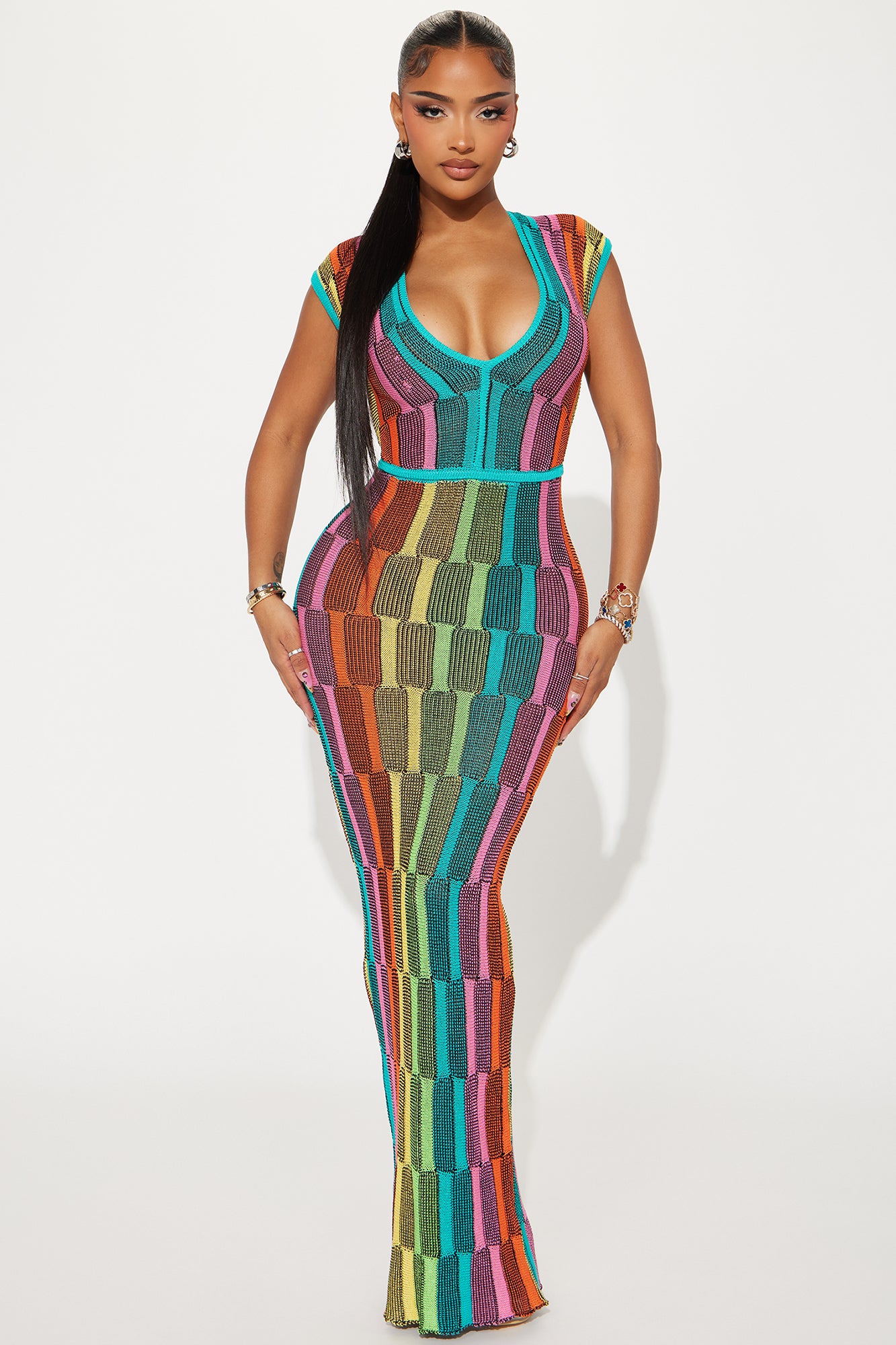 Sia Knit Maxi Dress