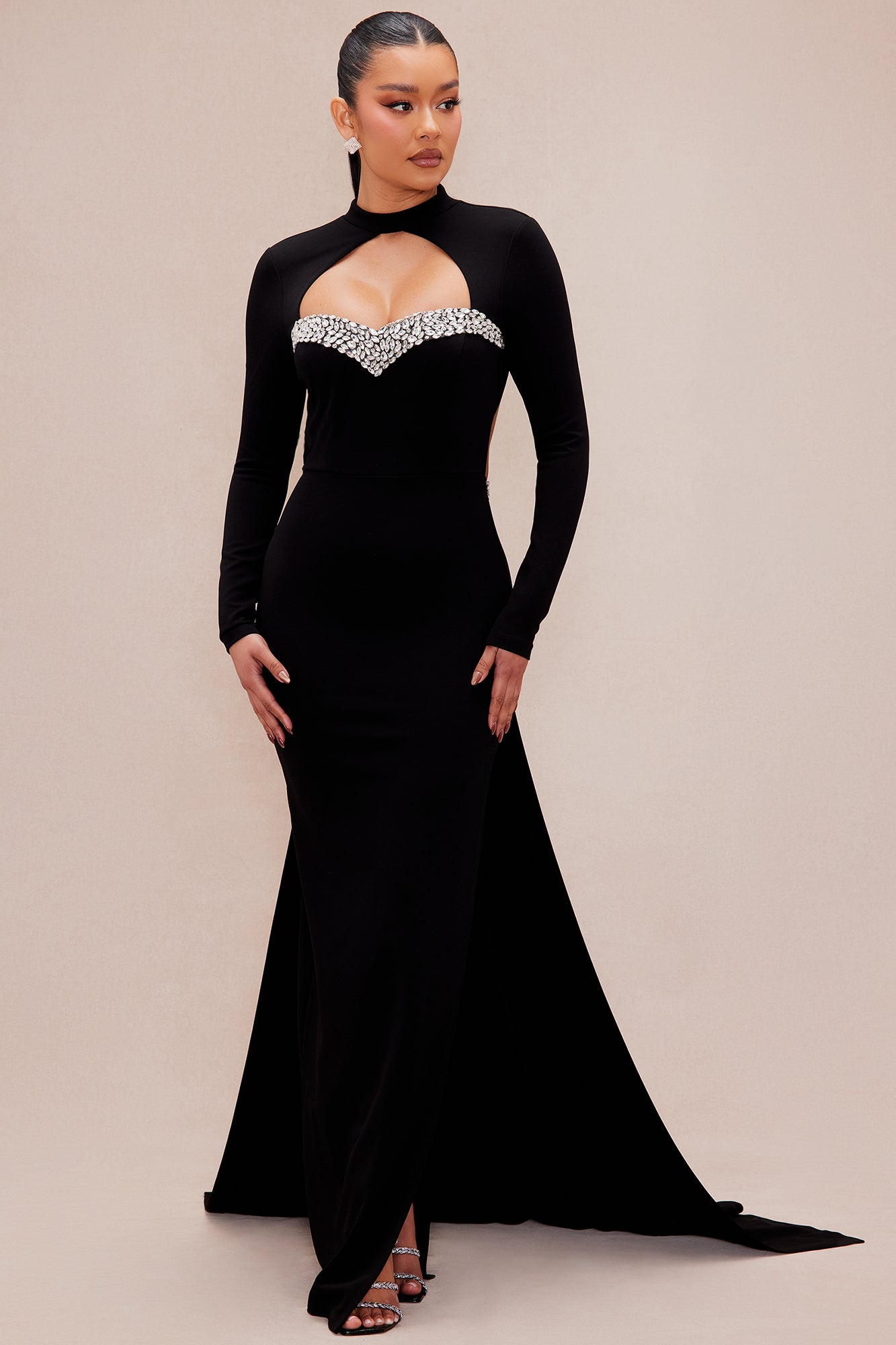 Anna Embellished Maxi Dress