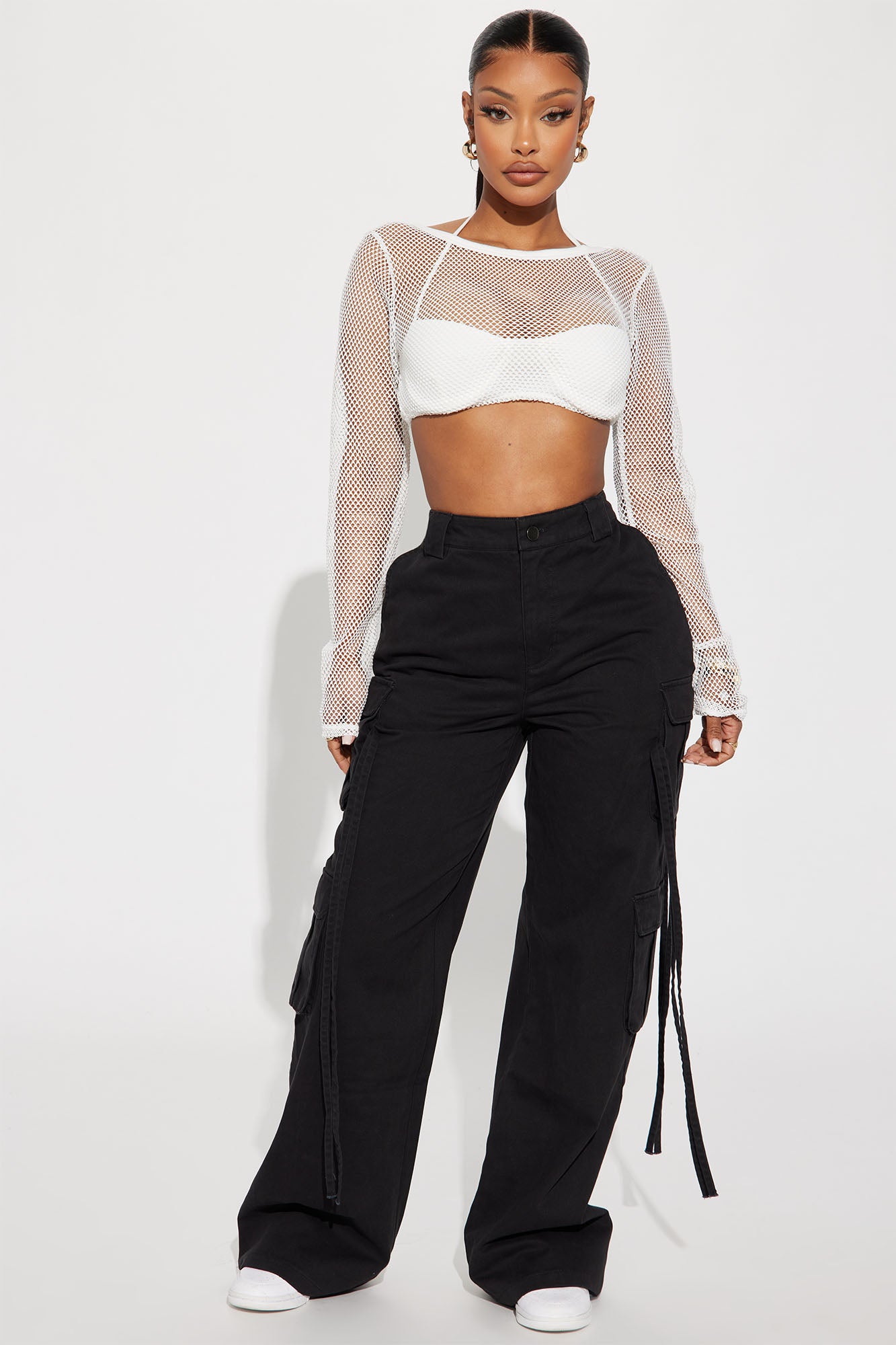 Golden Hour Wide Leg Cargo Pant