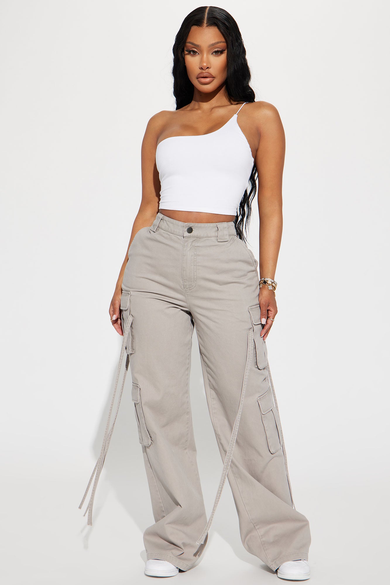 Golden Hour Wide Leg Cargo Pant