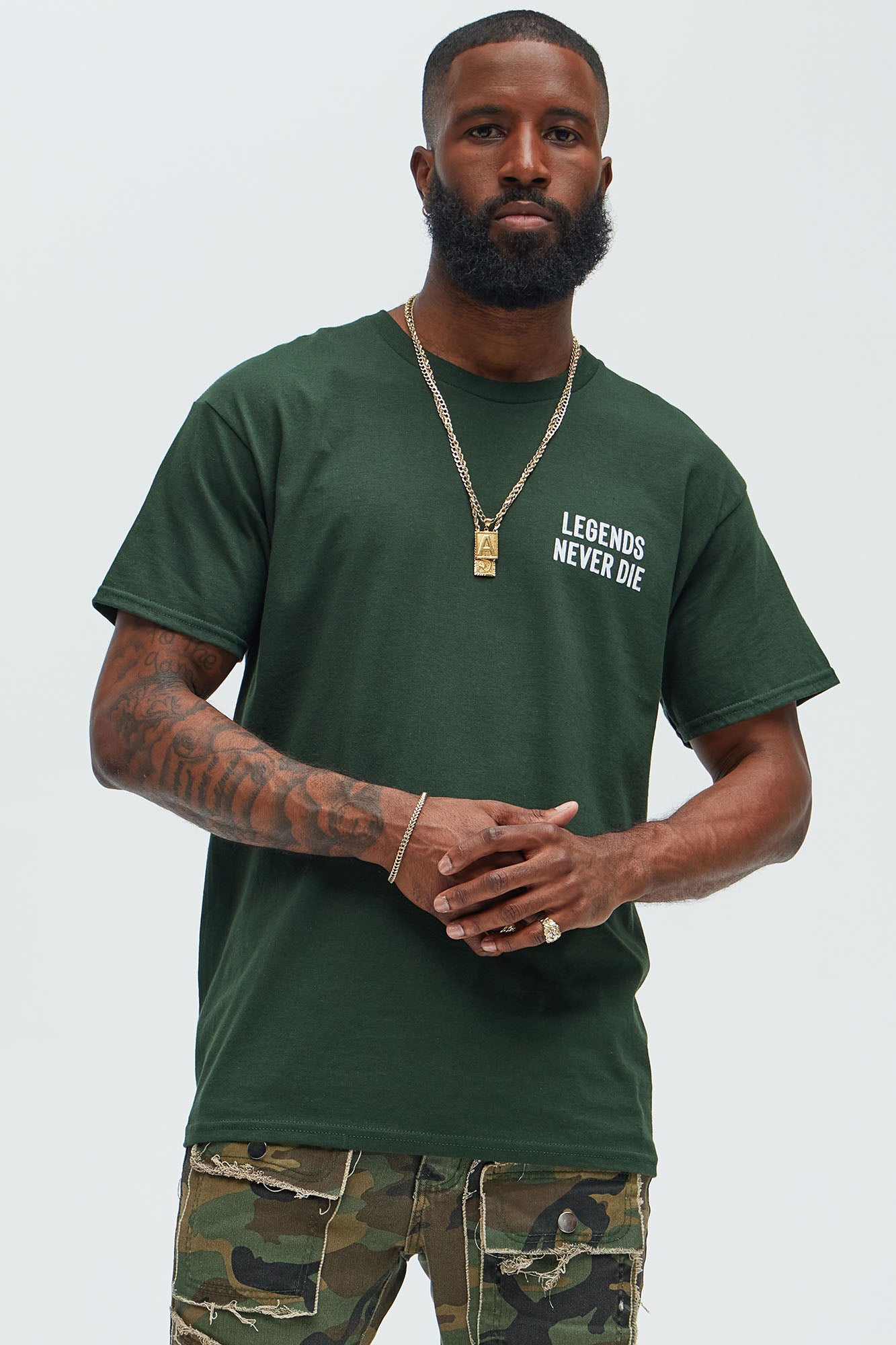 Legends Never Short Sleeve Tee