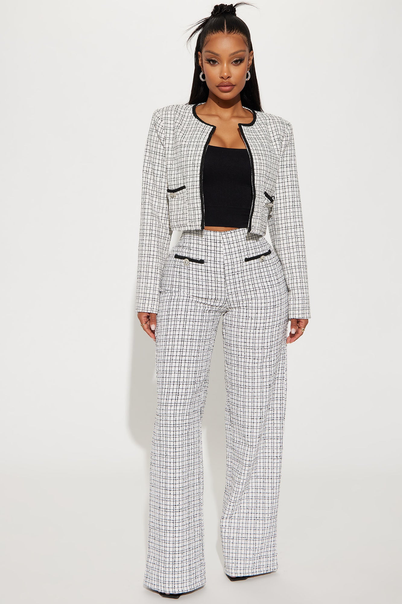 Tara Tweed Pant Set