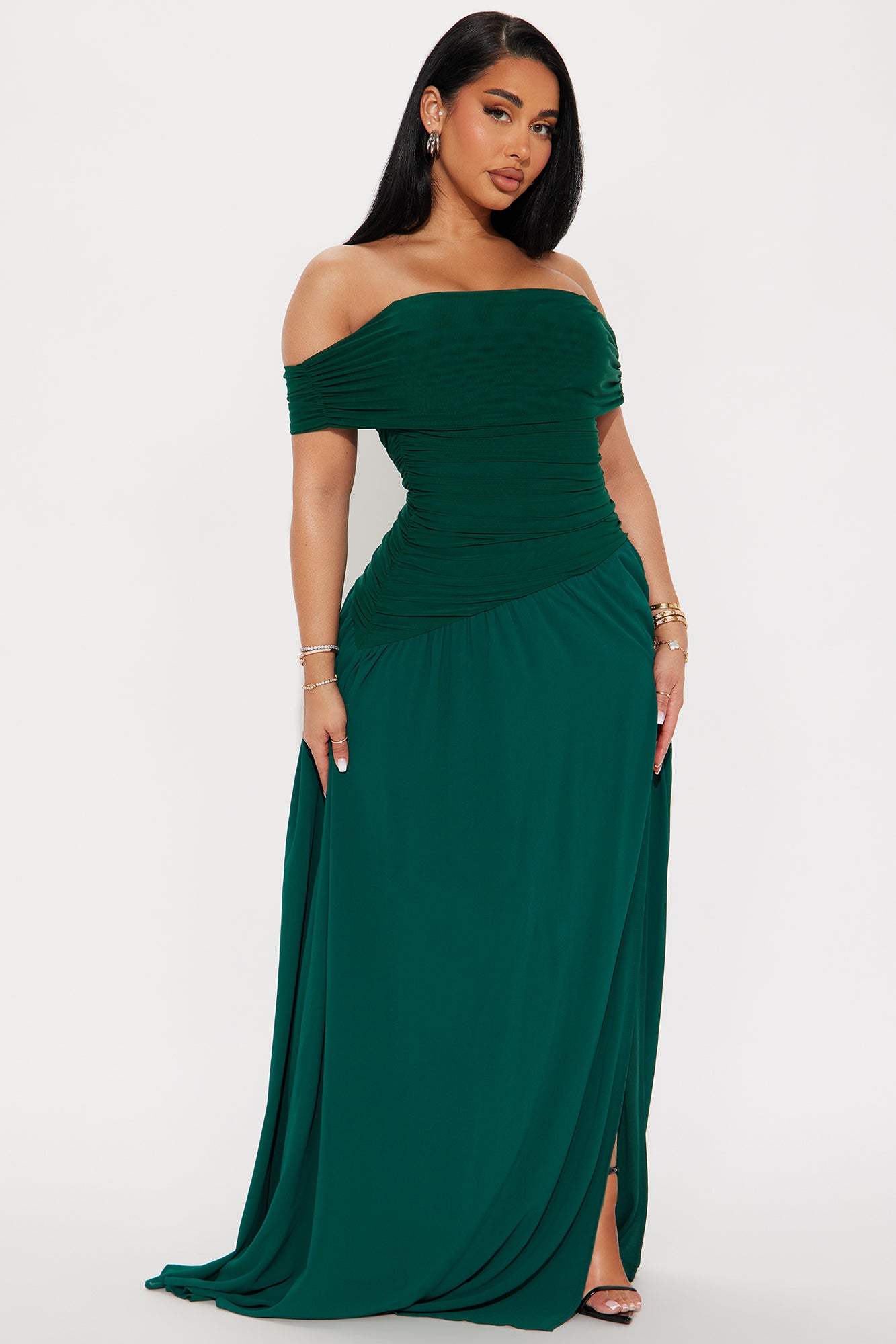 Mariella Mesh Maxi Dress