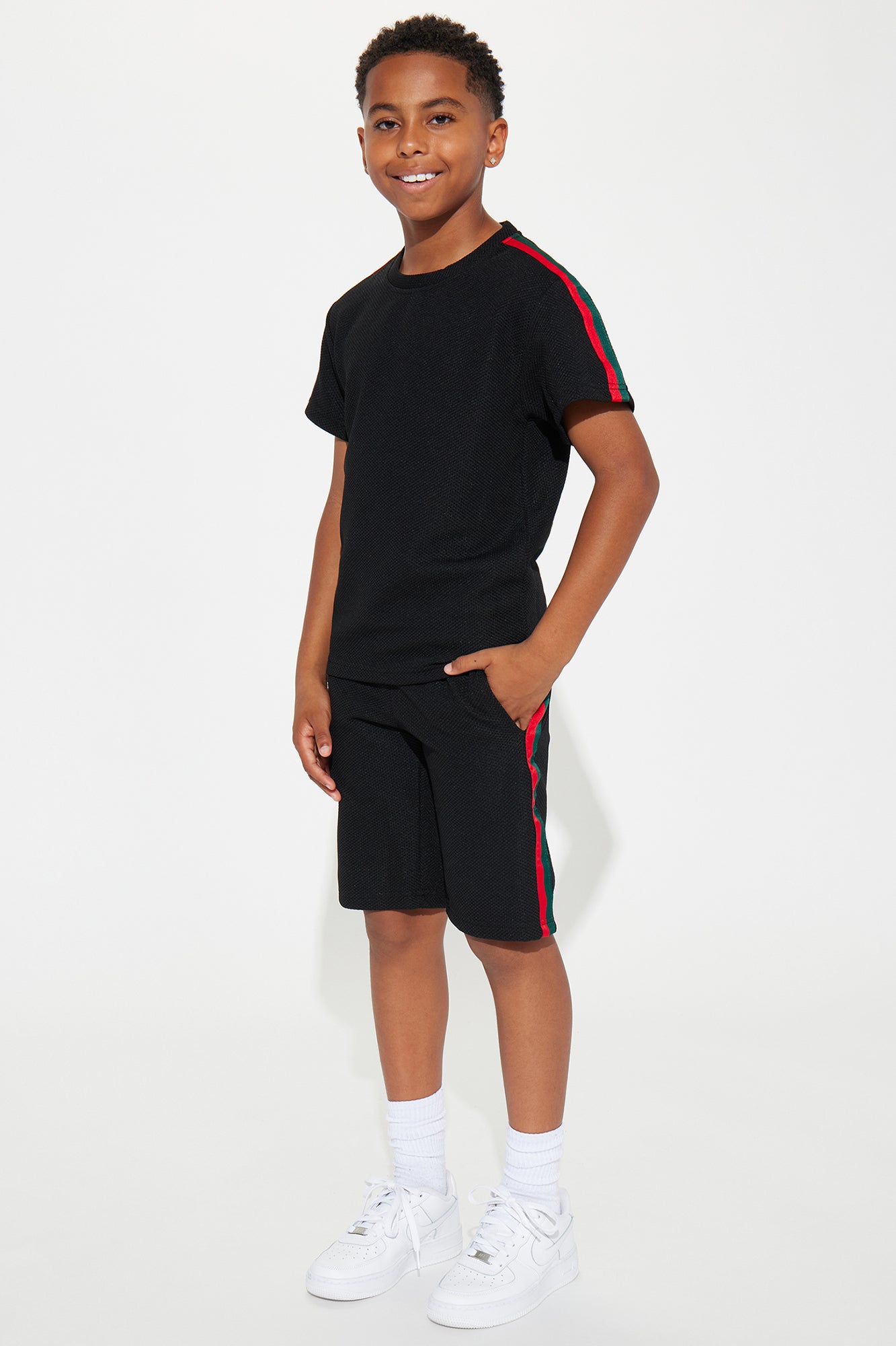 Mini Mr. Motivate Matching Short Set